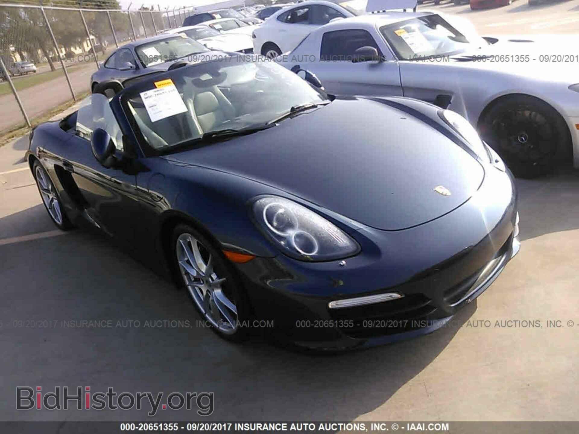 Фотография WP0CB2A84DS130350 - Porsche Boxster 2013