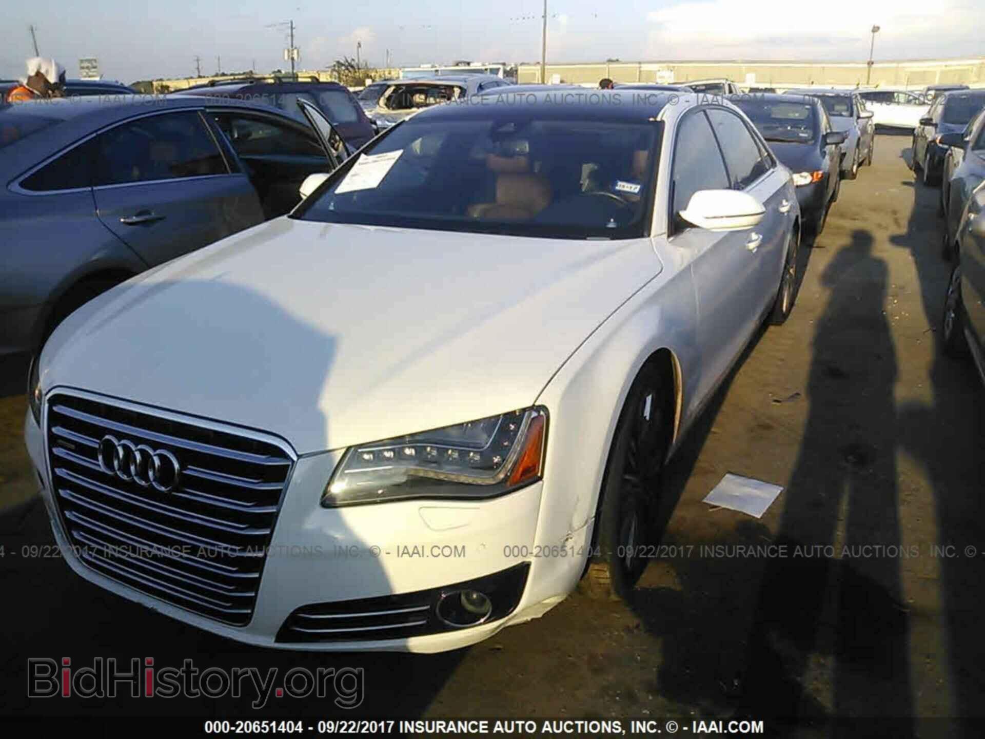 2012 Audi A8 - VIN: WAURVAFD0CN002747 - Photo 2