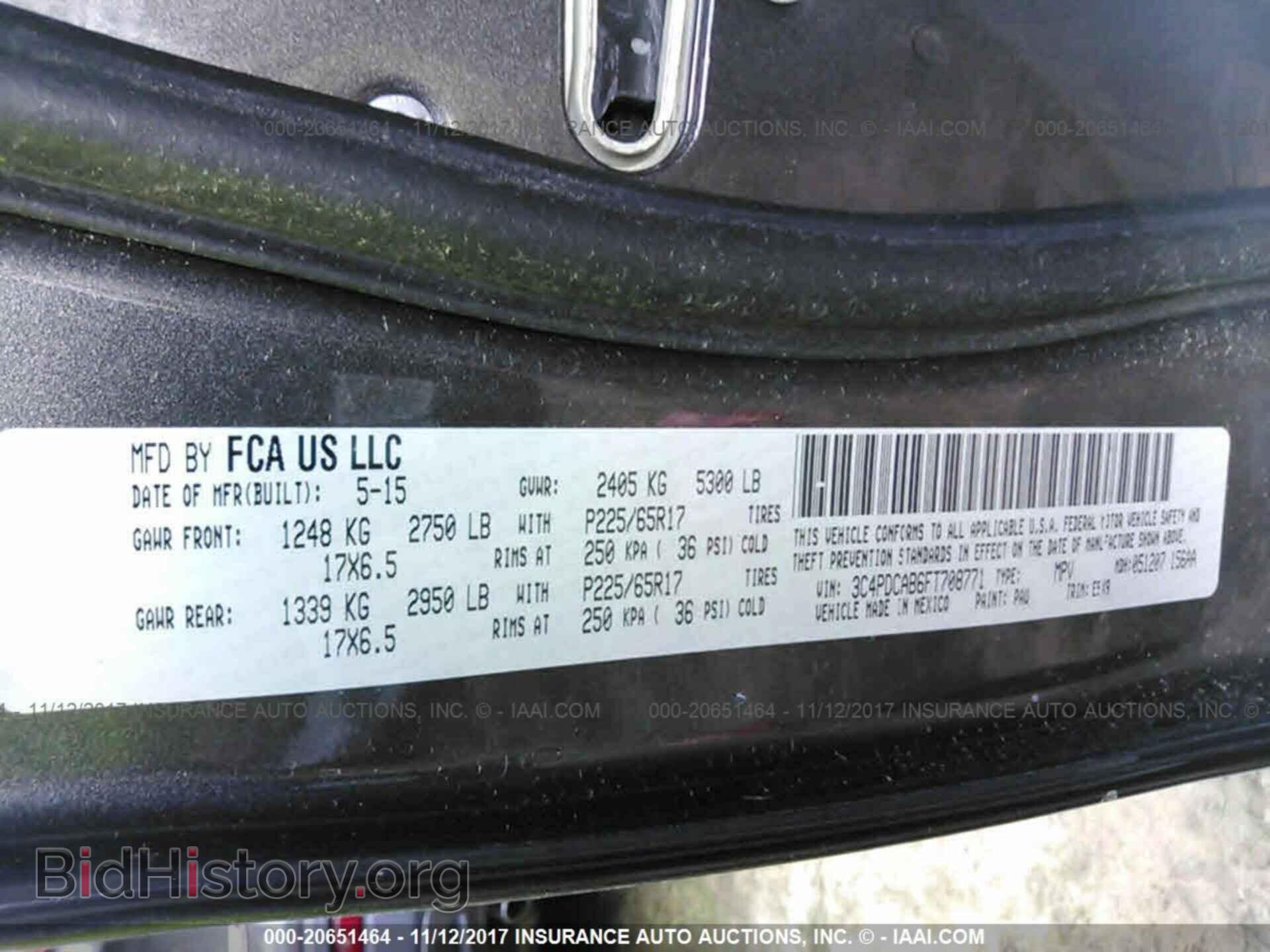 2015 Dodge Journey - VIN: 3C4PDCAB6FT708771 - Photo 9
