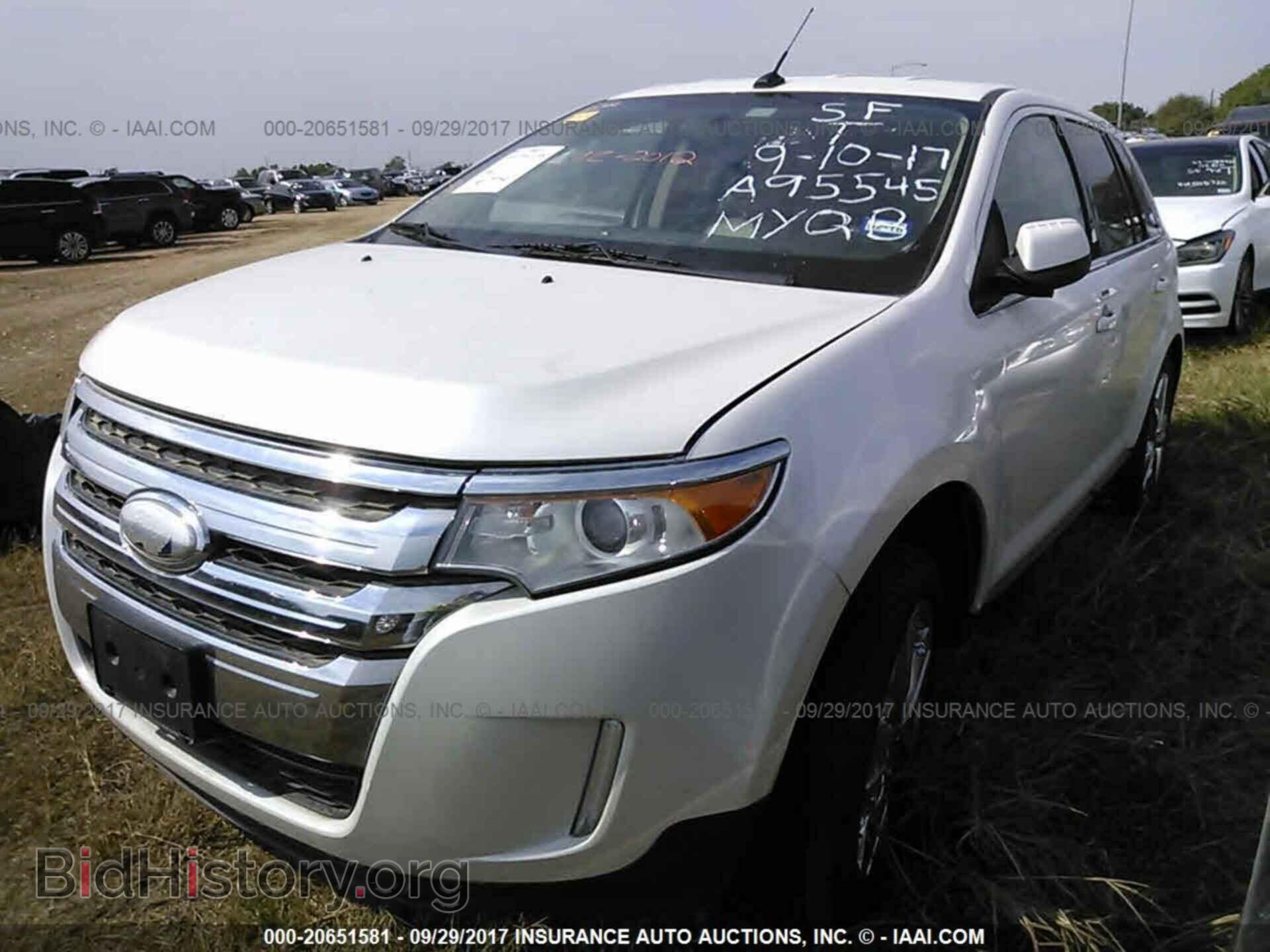2012 Ford Edge - VIN: 2FMDK3KC5CBA95545 - Фото 2