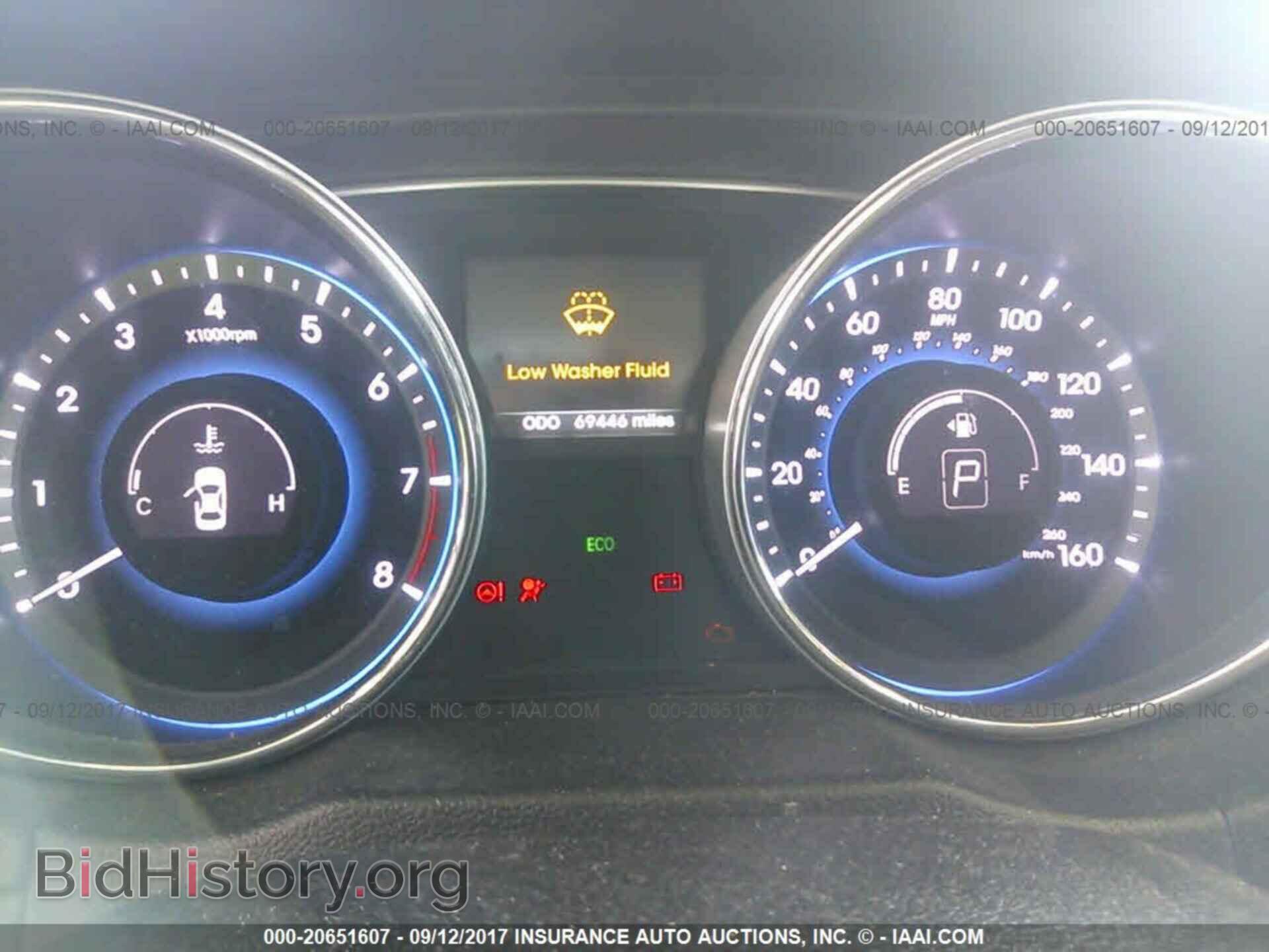2014 Hyundai SONATA (VIN 5NPEC4AC7EH812838) — фото 7 из 10