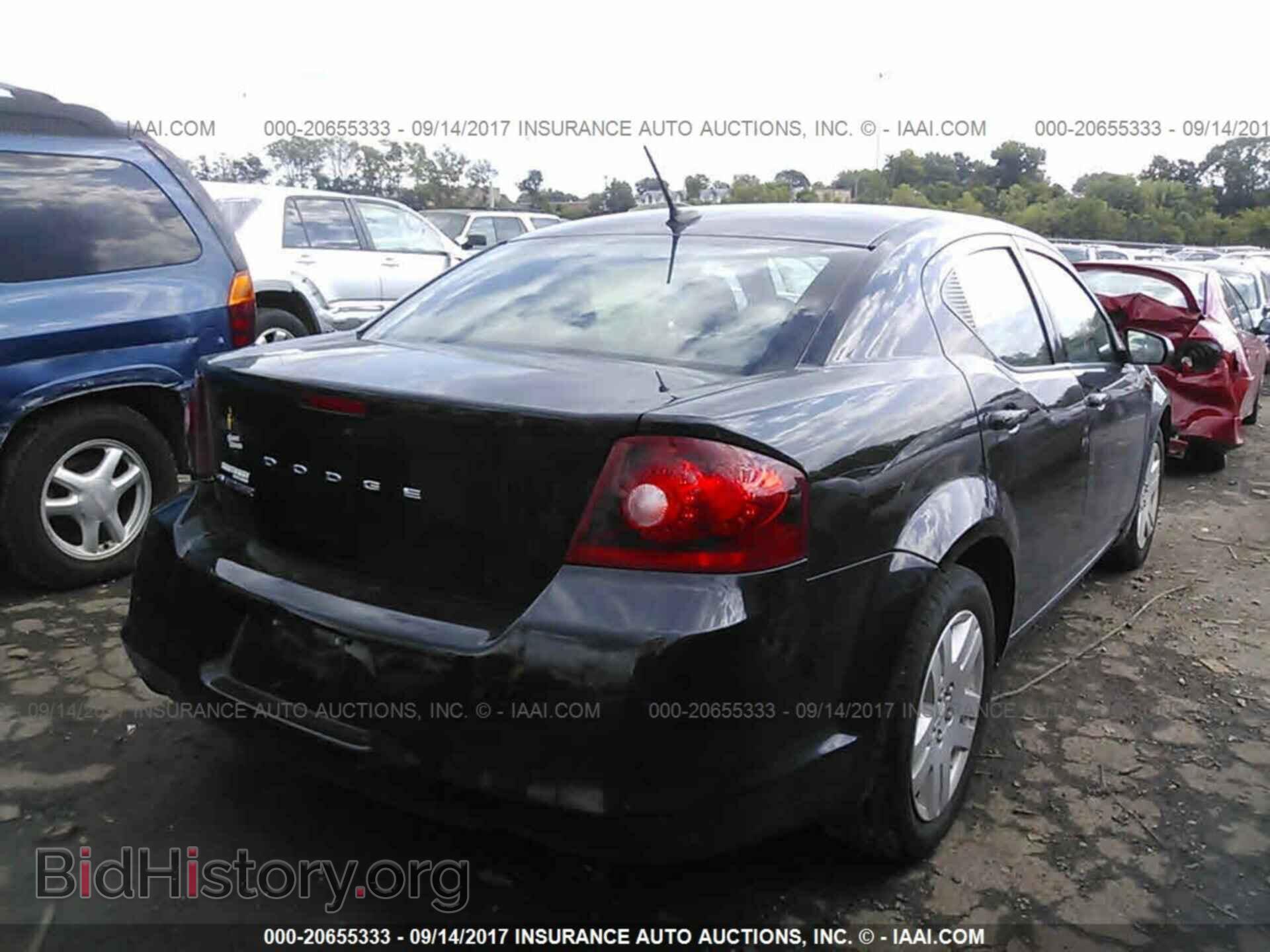 2012 Dodge Avenger - VIN: 1C3CDZAB3CN110977 - Фото 4