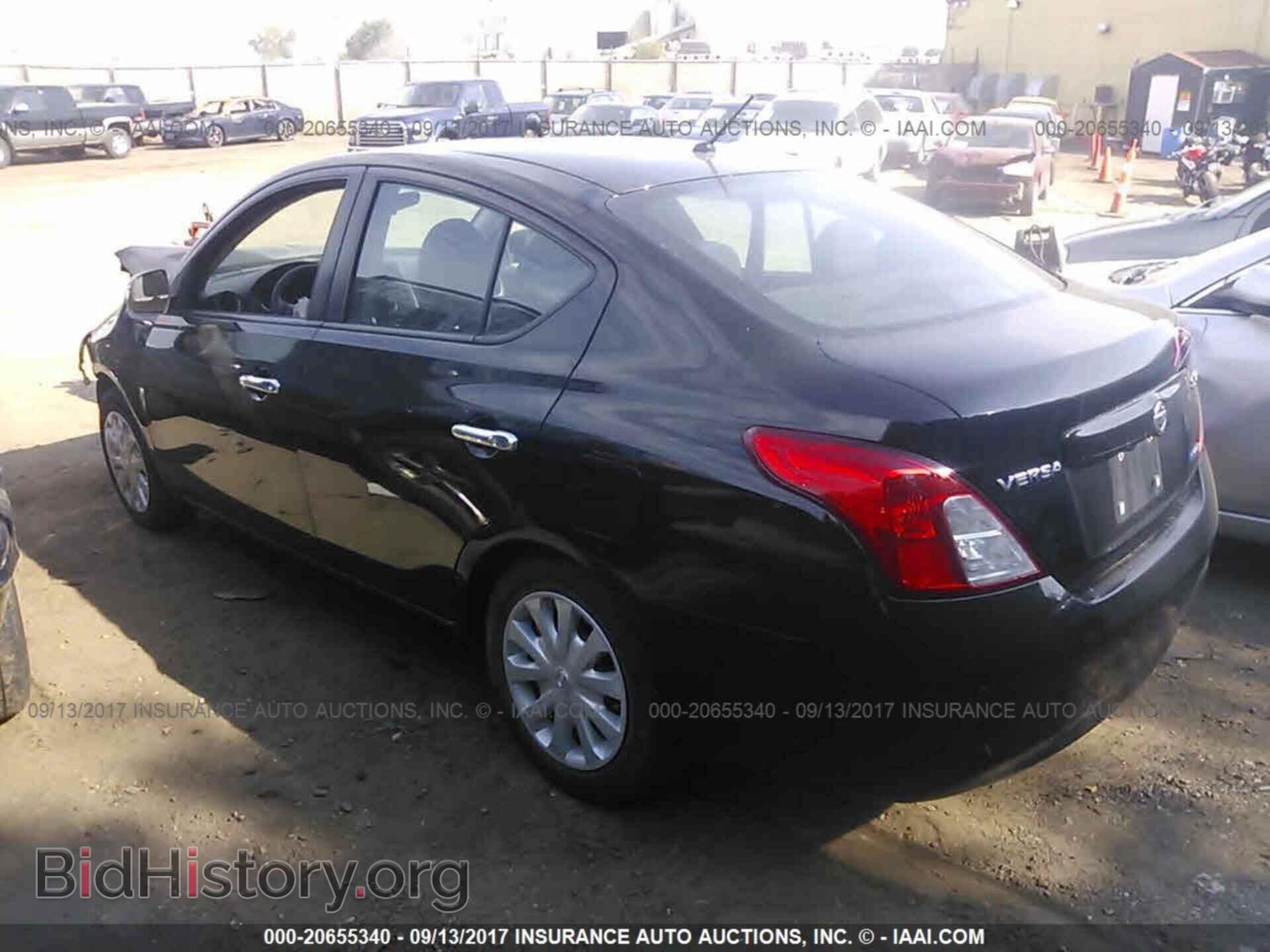 2012 Nissan Versa - VIN: 3N1CN7AP1CL915212 - Фото 3