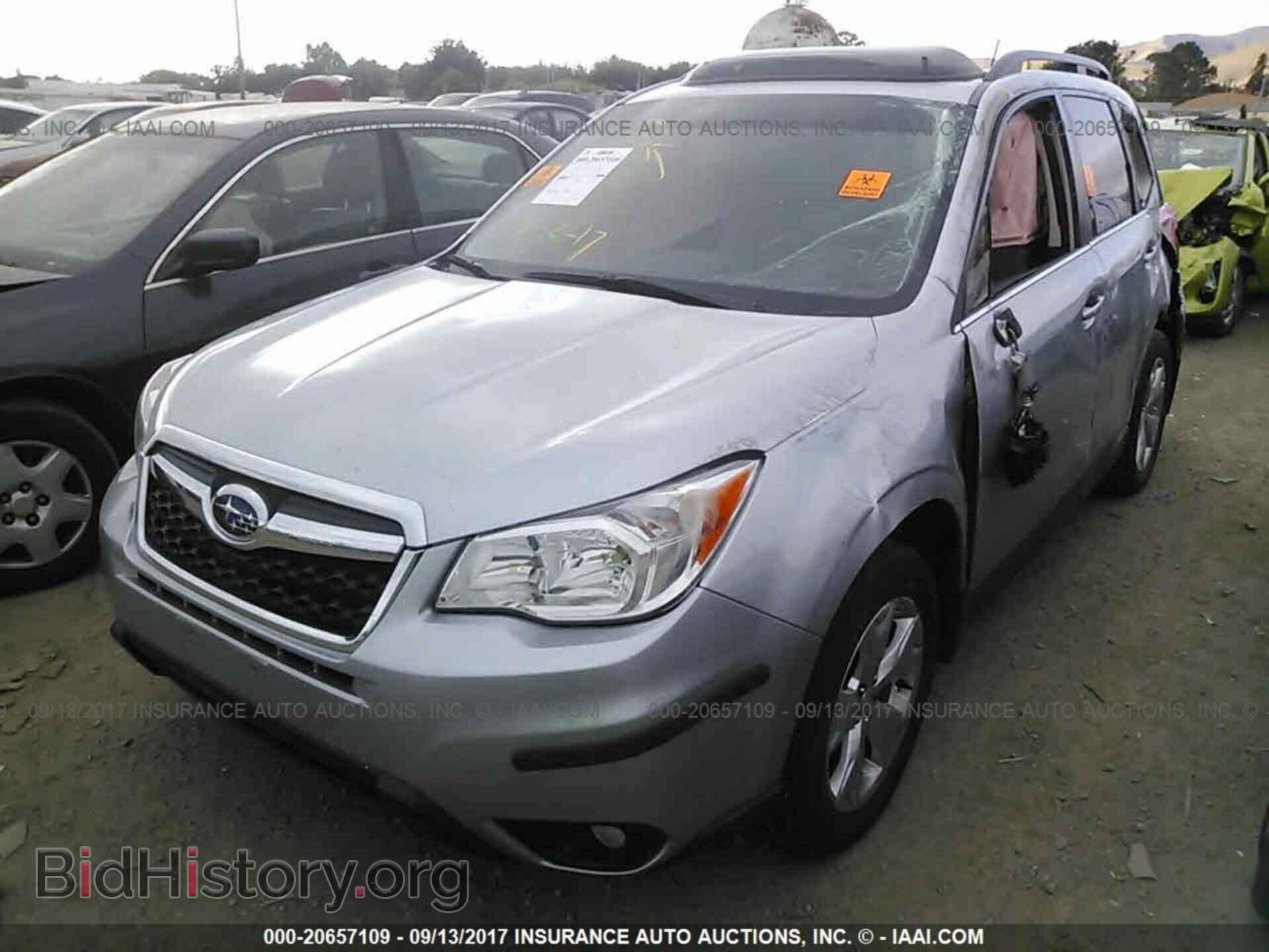 2014 Subaru Forester - VIN: JF2SJAMC2EH513261 - Фото 2