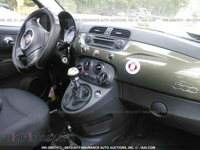 2012 Fiat 500 - VIN: 3C3CFFAR0CT310527 - Фото 5