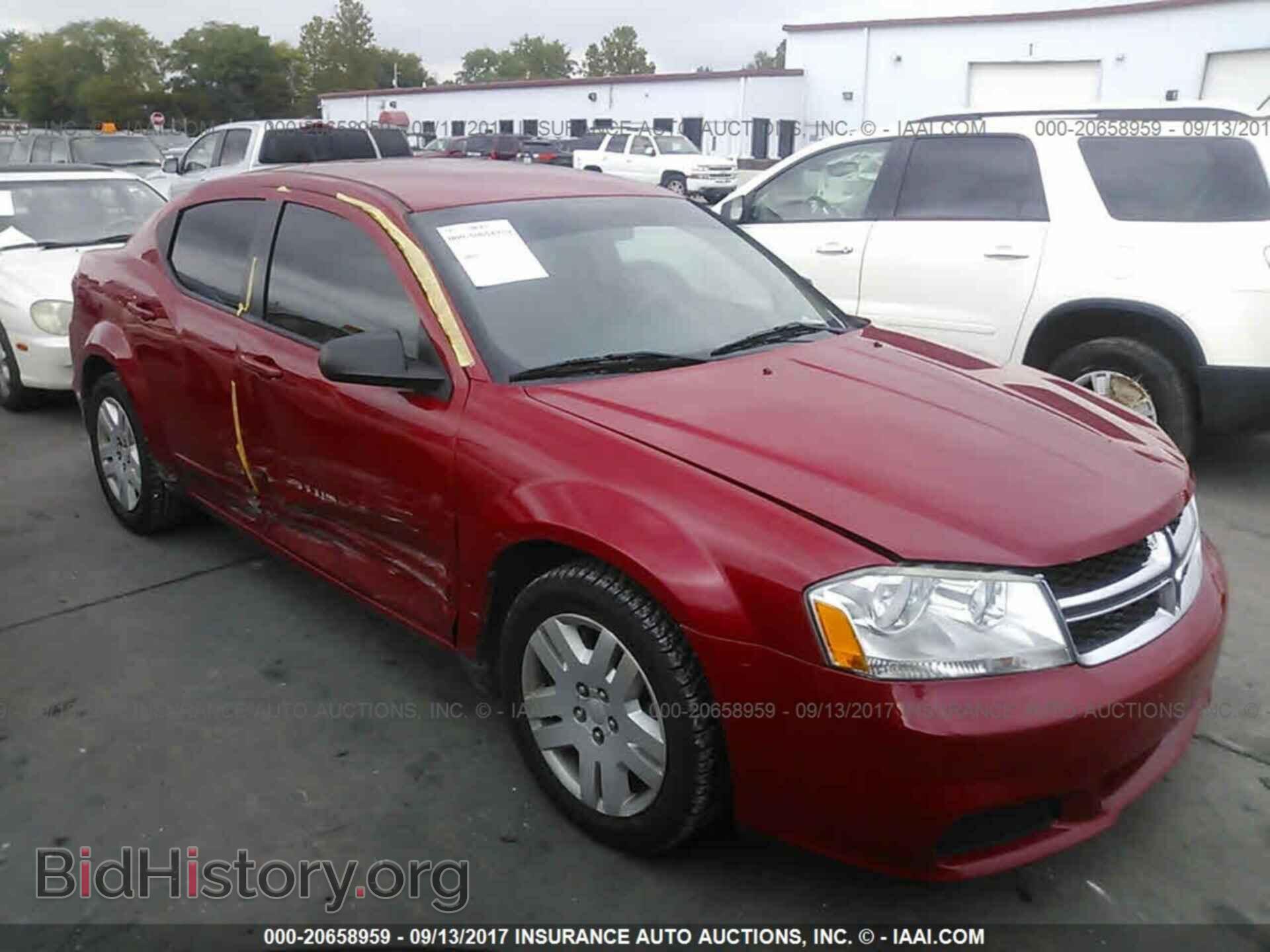 Photo 1C3CDZAB2CN209127 - Dodge Avenger 2012