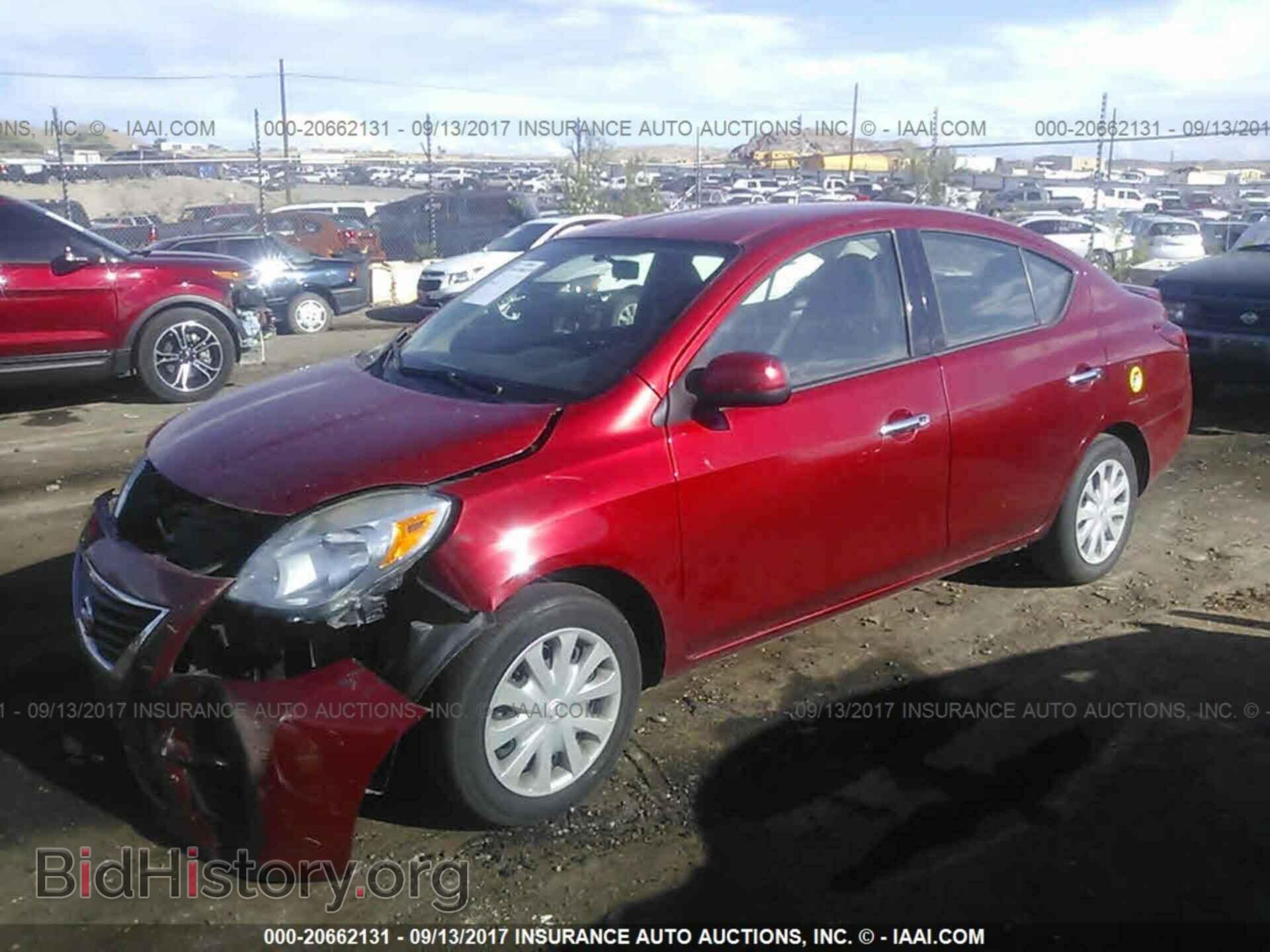 2014 Nissan Versa - VIN: 3N1CN7AP2EL825439 - Photo 2