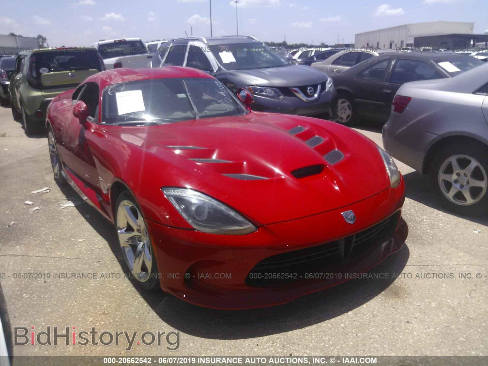 Photo 1C3ADEAZXDV200061 - DODGE VIPER 2013