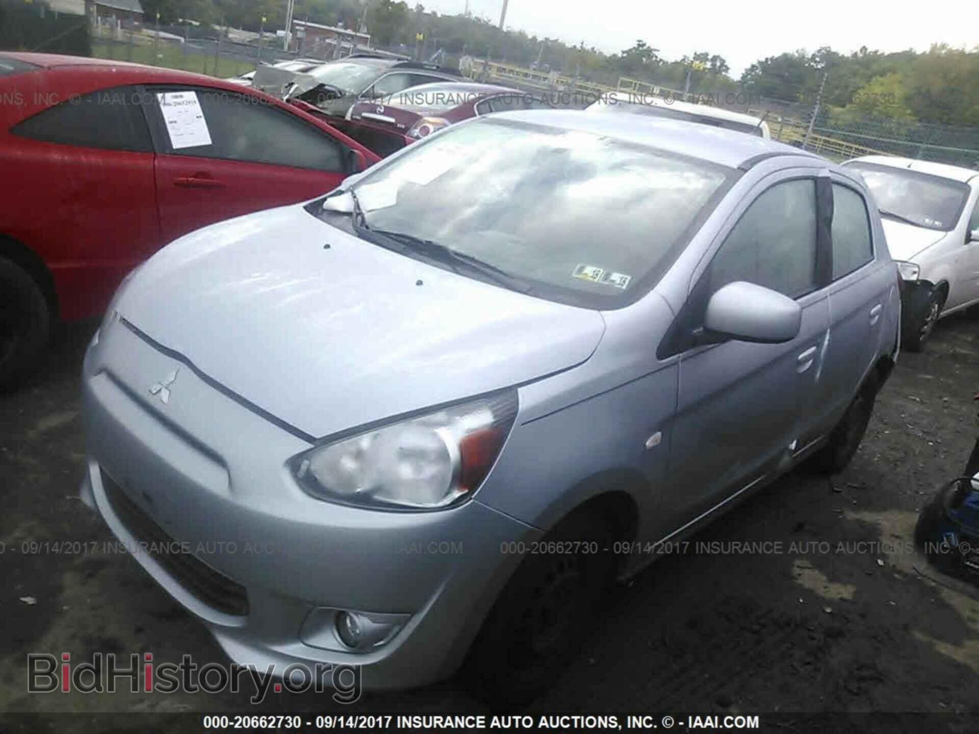 2015 Mitsubishi Mirage - VIN: ML32A3HJ4FH003632 - Фото 2