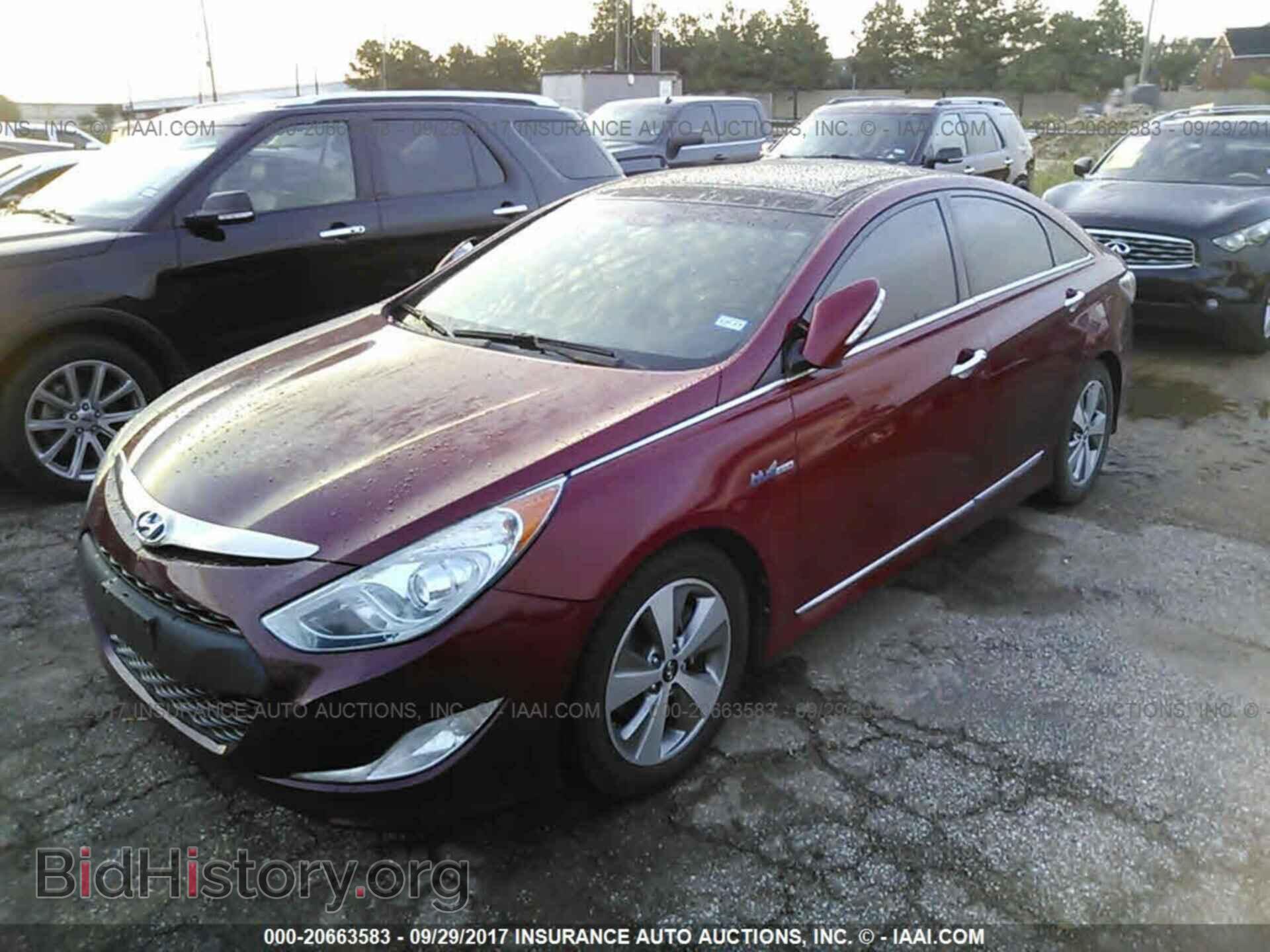 2012 Hyundai Sonata - VIN: KMHEC4A4XCA021034 - Фото 2