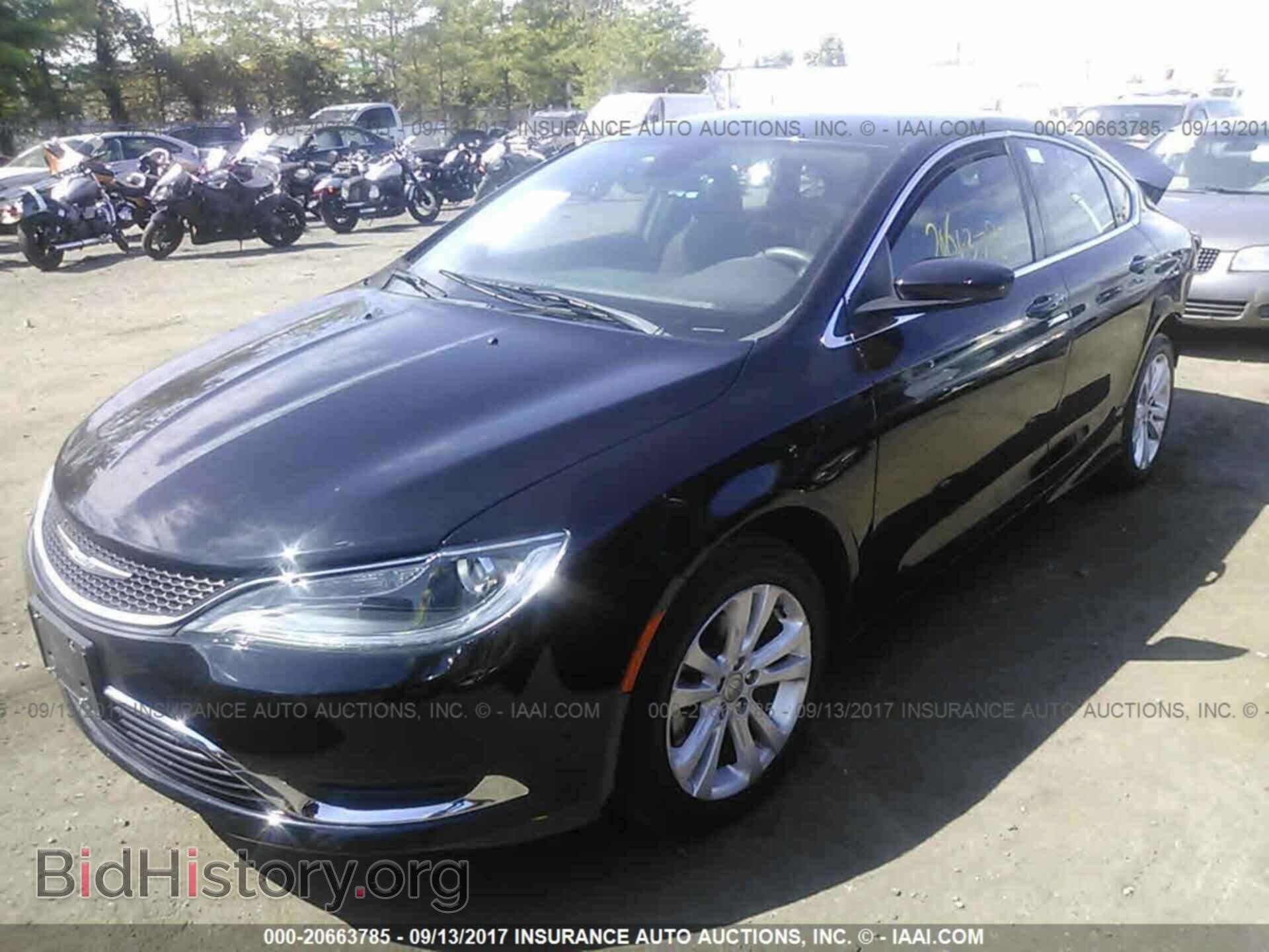 2015 Chrysler 200 - VIN: 1C3CCCAB9FN698677 - Photo 2