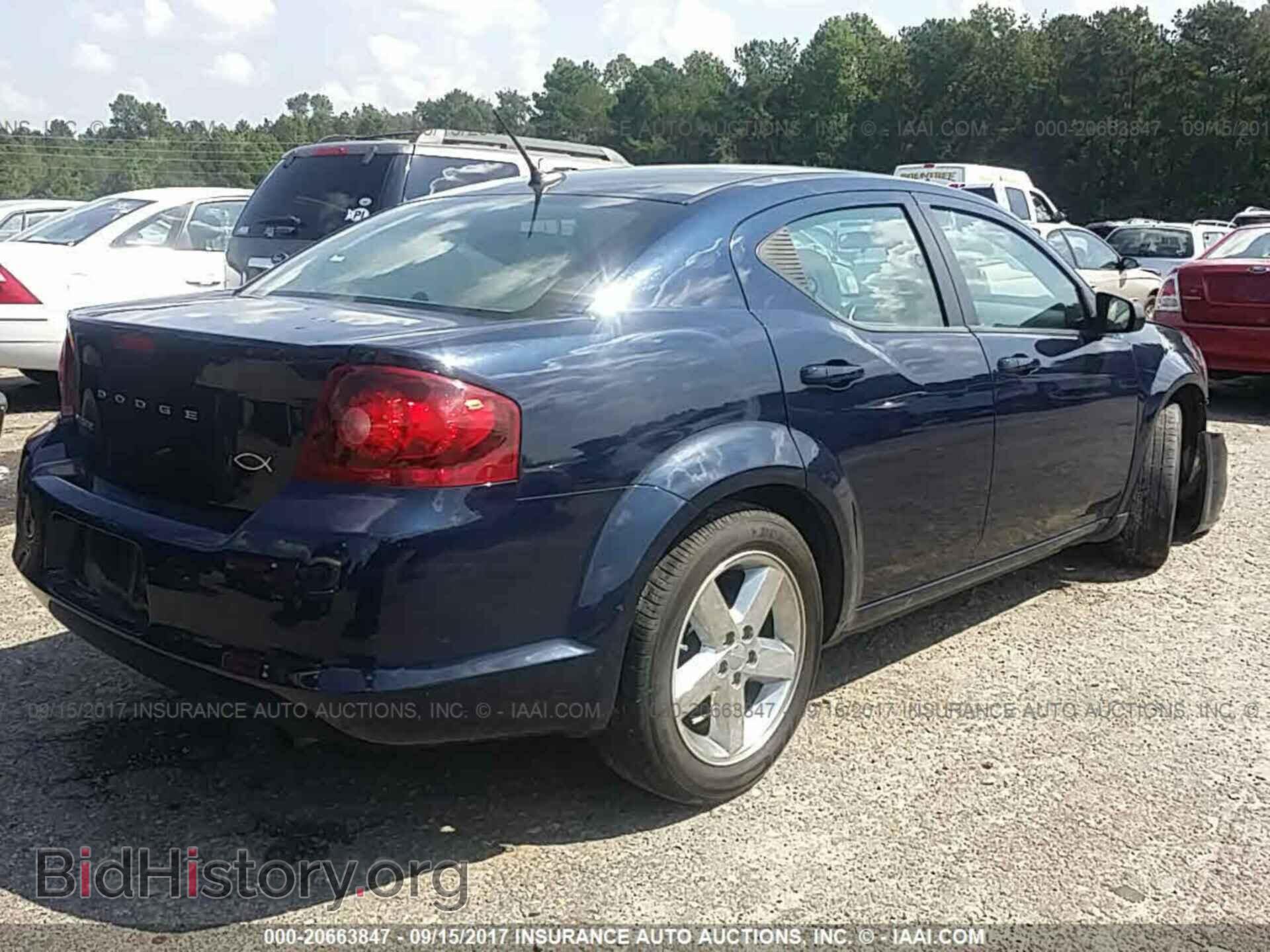 2013 Dodge Avenger - VIN: 1C3CDZAB9DN638508 - Фото 4