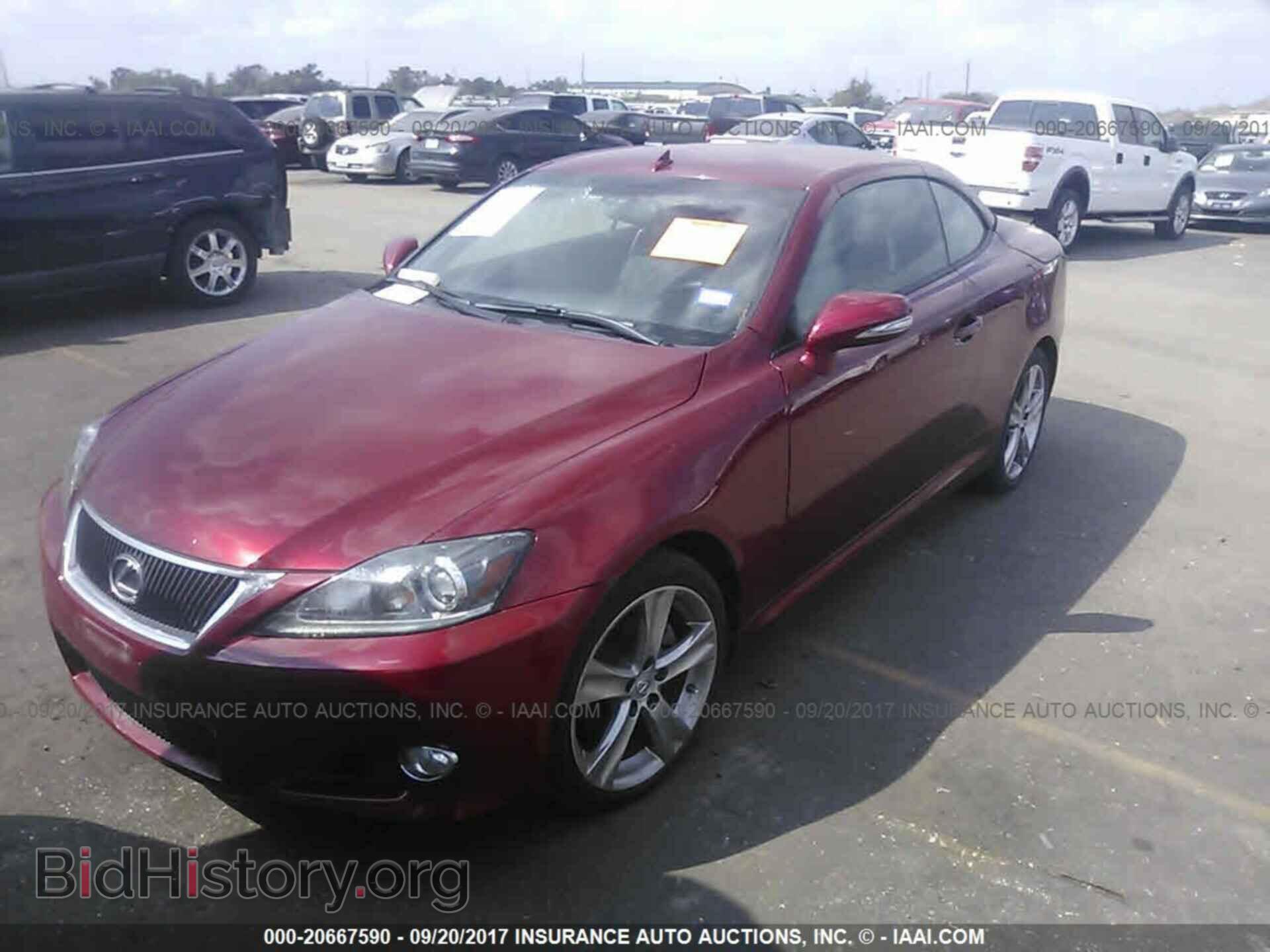 2012 Lexus Is - VIN: JTHFF2C26C2526352 - Фото 2