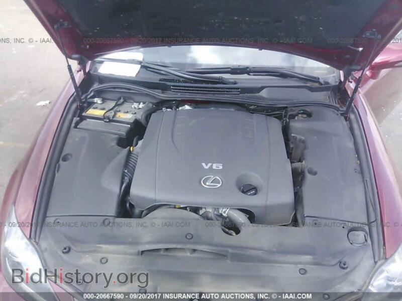 2012 Lexus IS (VIN JTHFF2C26C2526352) — фото 10 из 10