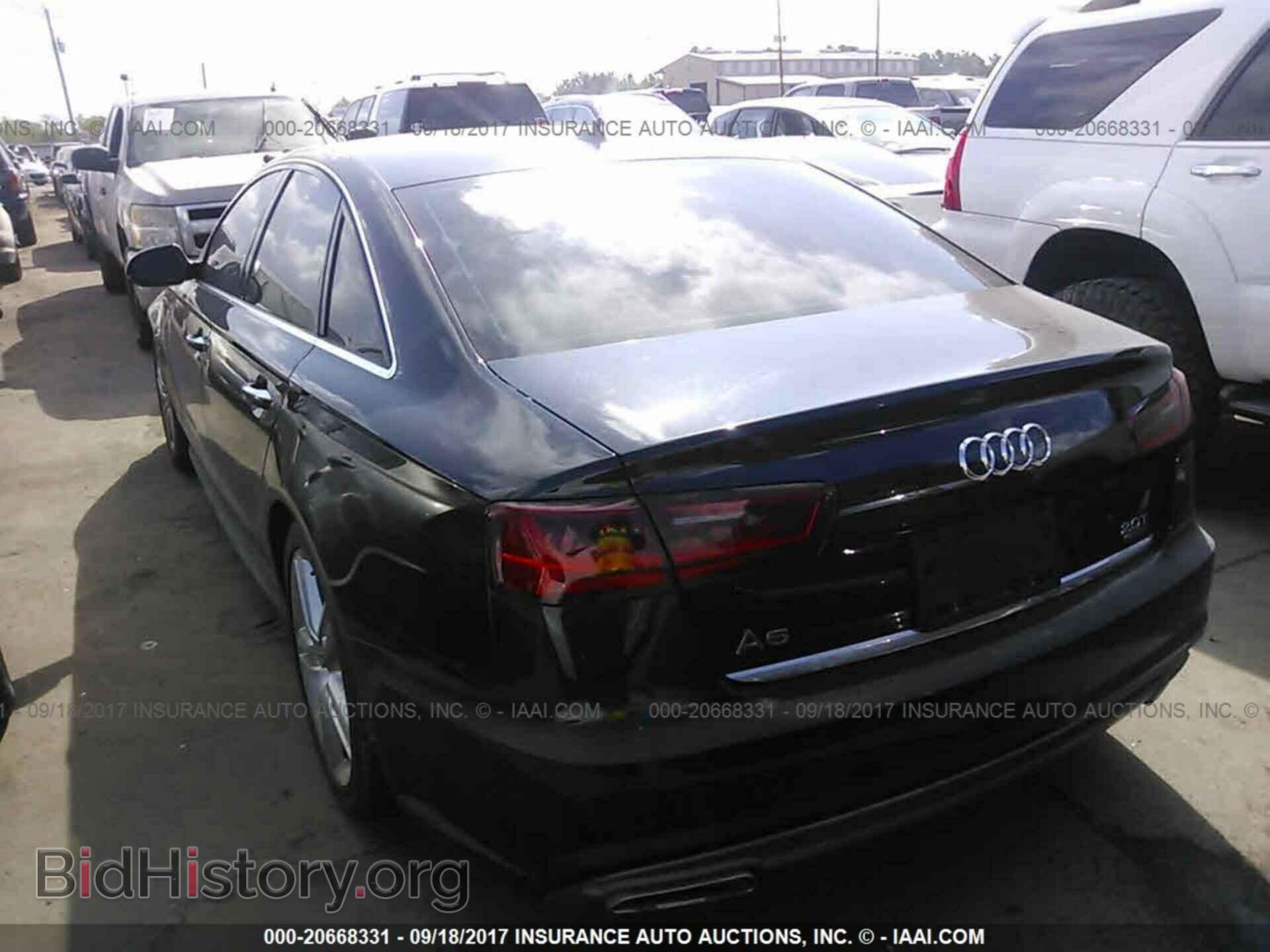 2016 Audi A6 - VIN: WAUGFAFC2GN091500 - Photo 3