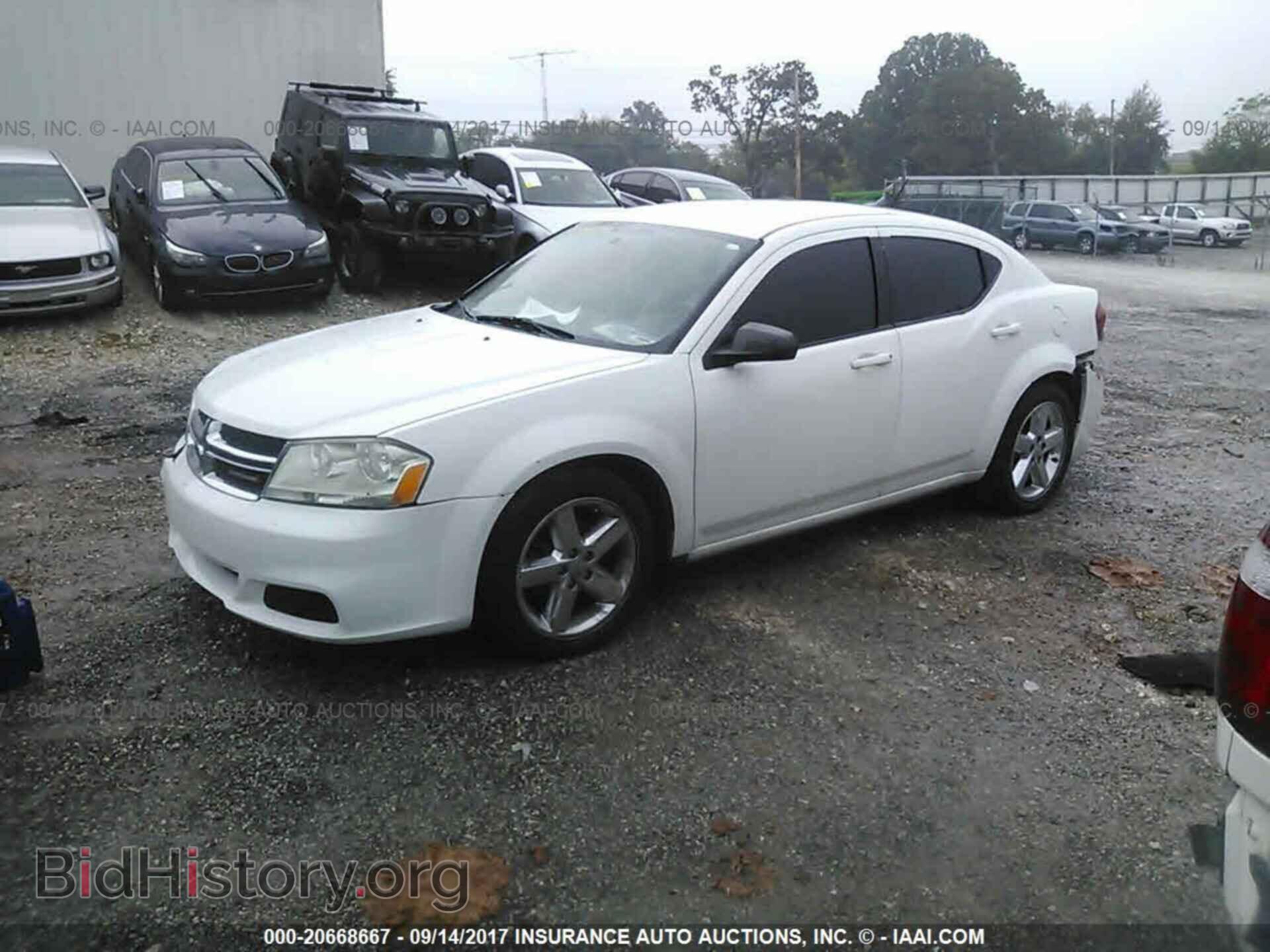 2012 Dodge Avenger - VIN: 1C3CDZABXCN264845 - Фото 2