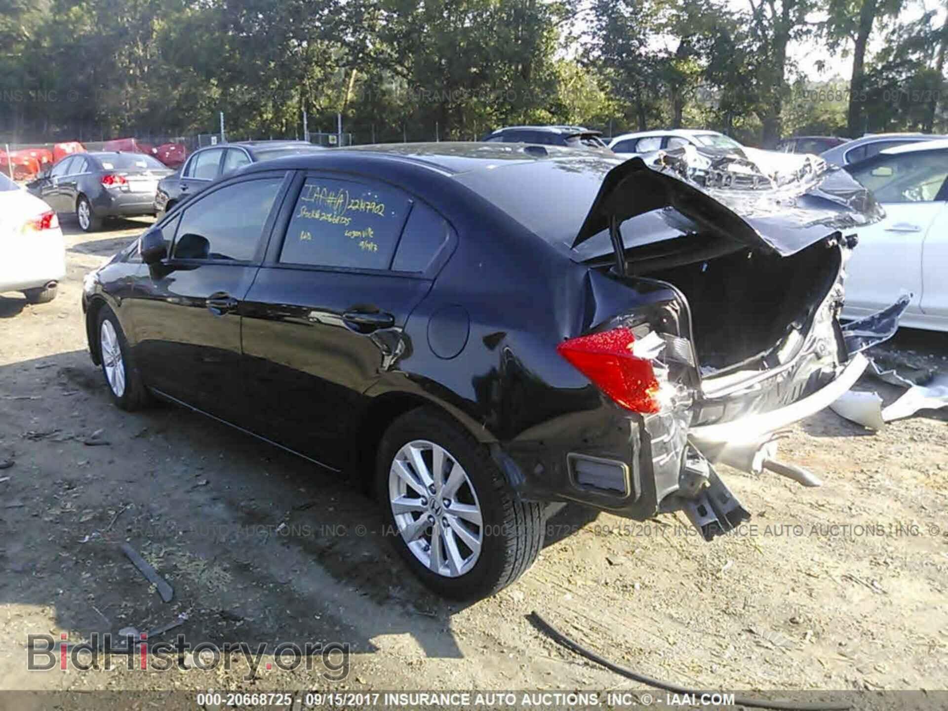 2012 Honda Civic - VIN: 19XFB2F96CE347933 - Фото 3