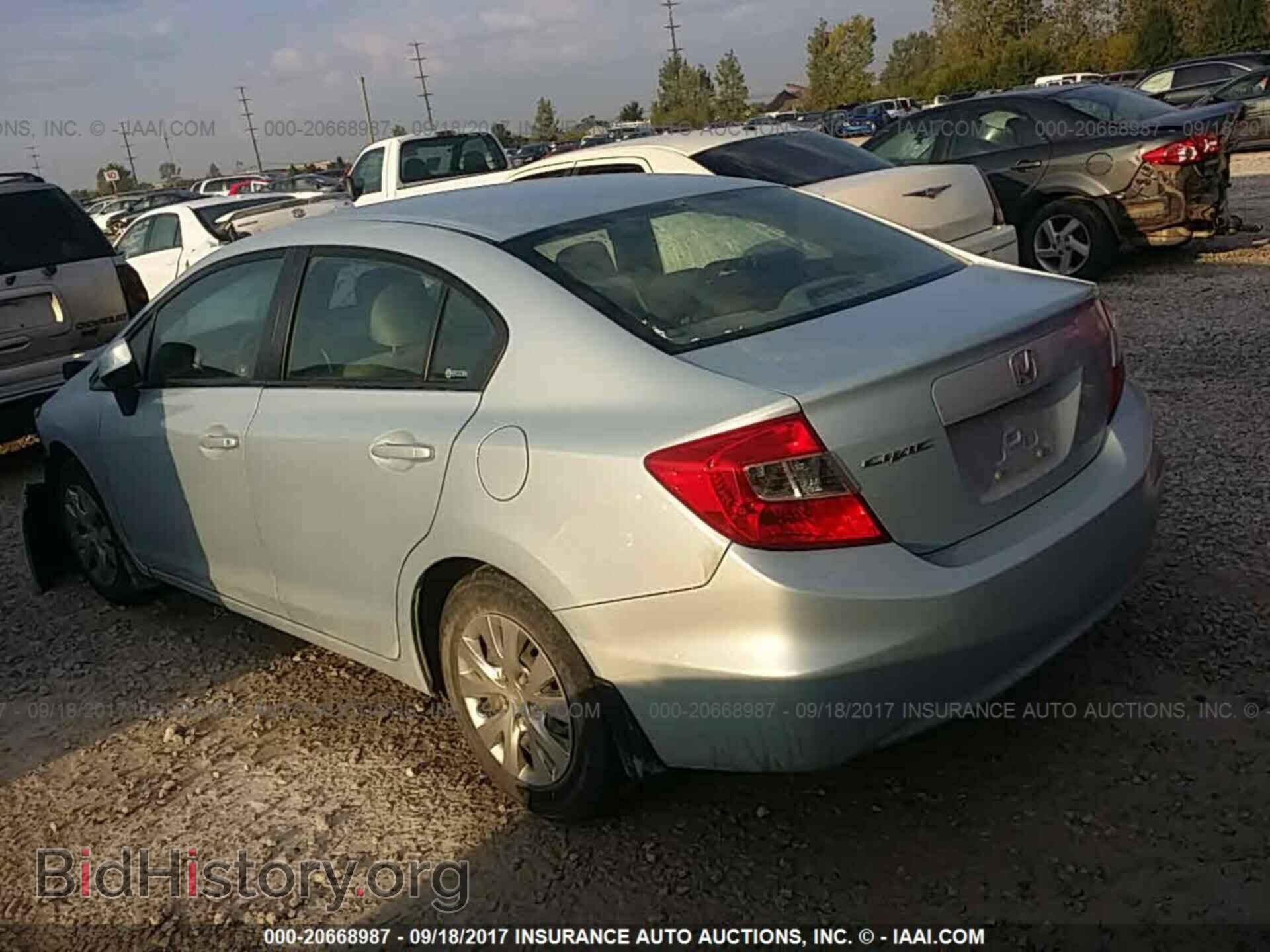2012 Honda Civic - VIN: 19XFB2F50CE018951 - Фото 3