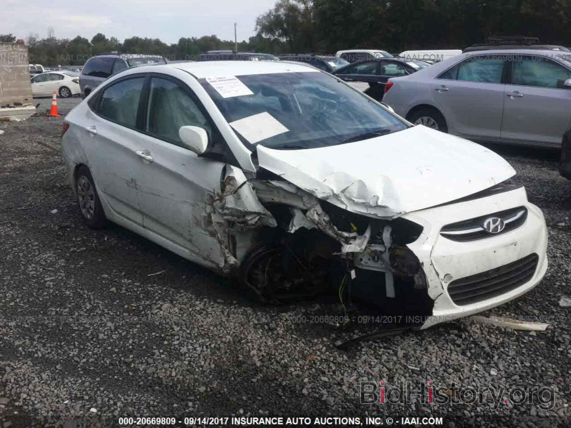 Photo KMHCT4AE1FU917306 - HYUNDAI ACCENT 2015