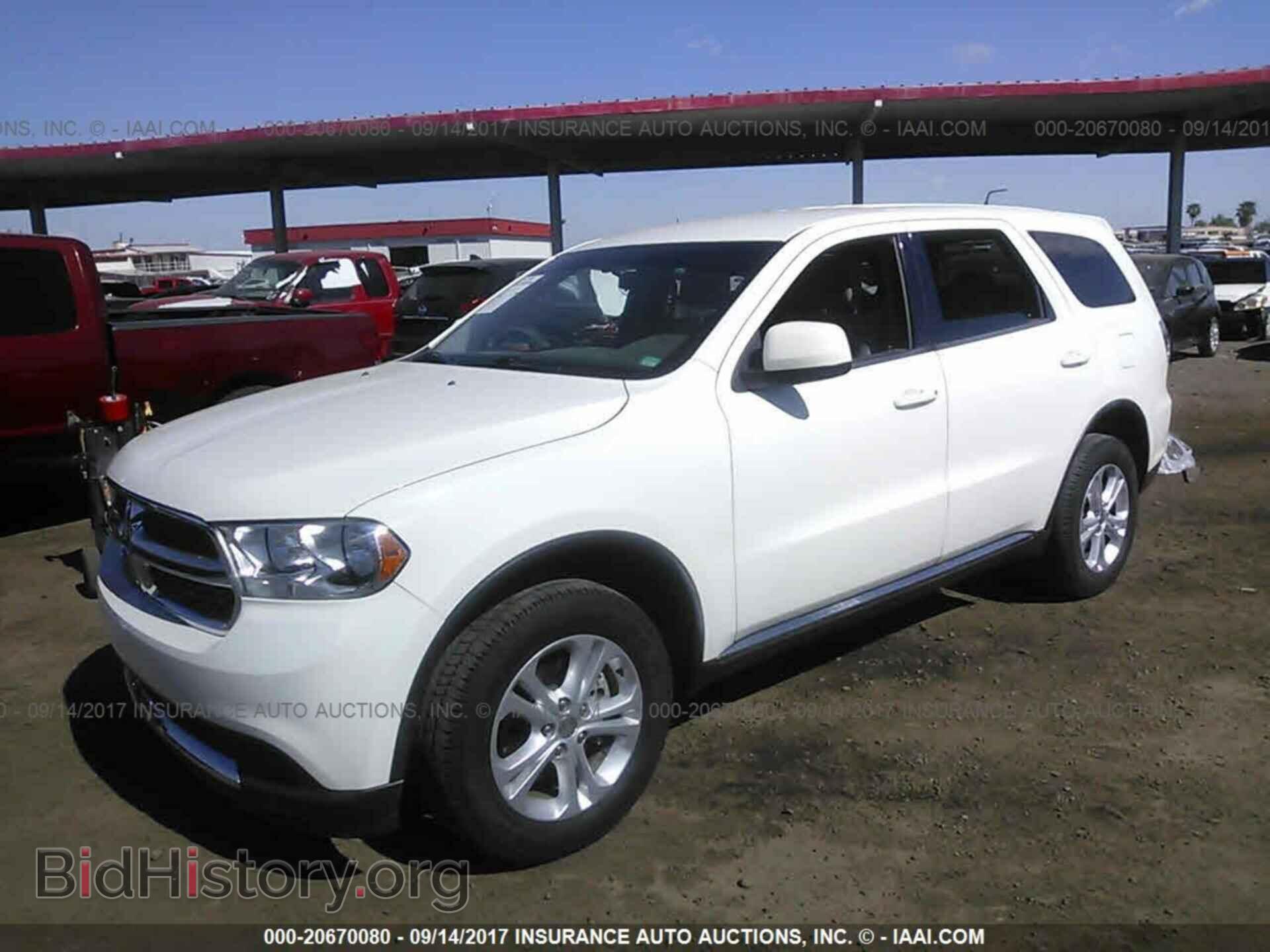 2012 Dodge Durango - VIN: 1C4RDHAG0CC308441 - Фото 2
