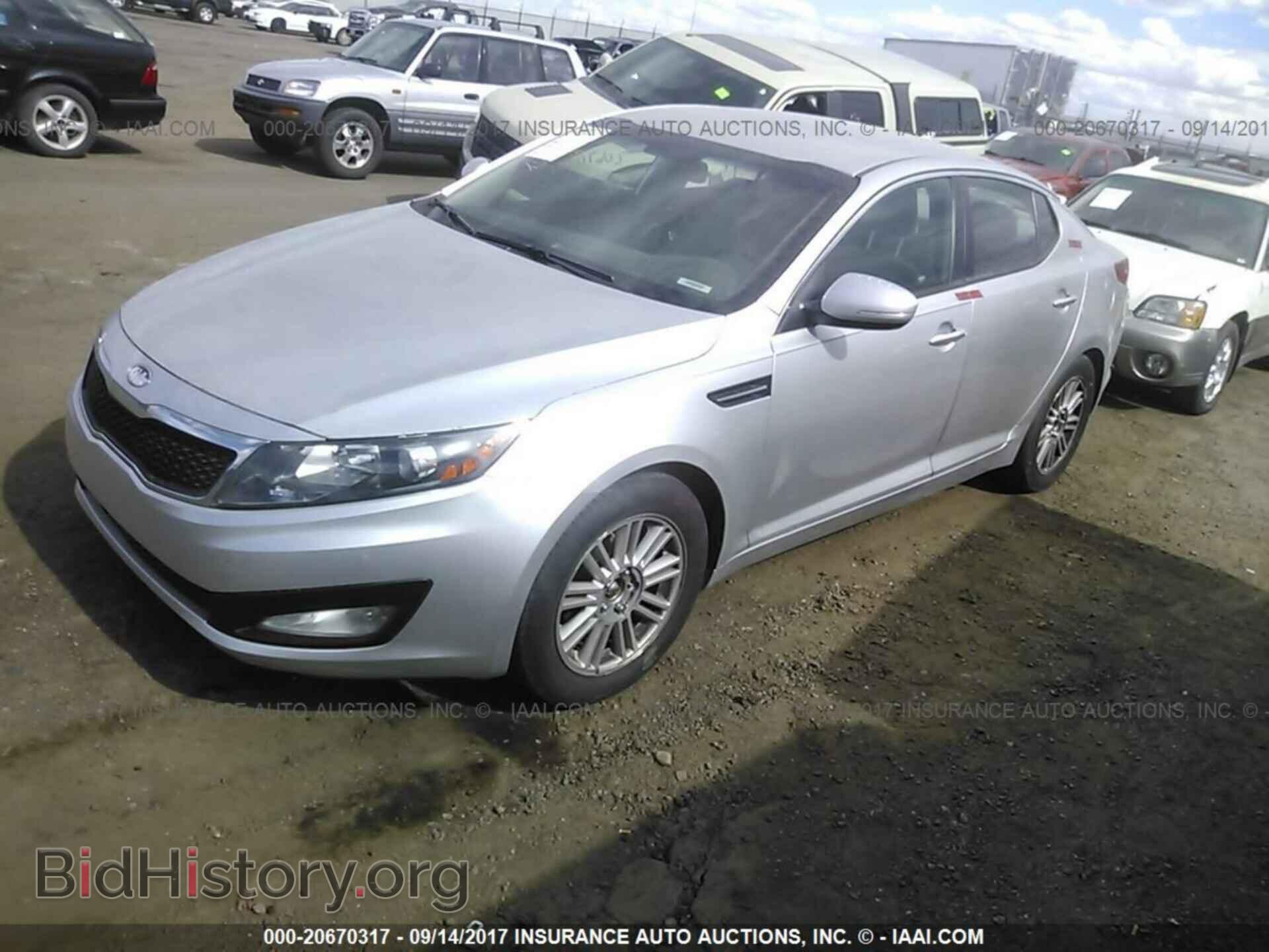 2013 Kia Optima - VIN: KNAGM4A79D5383156 - Photo 2