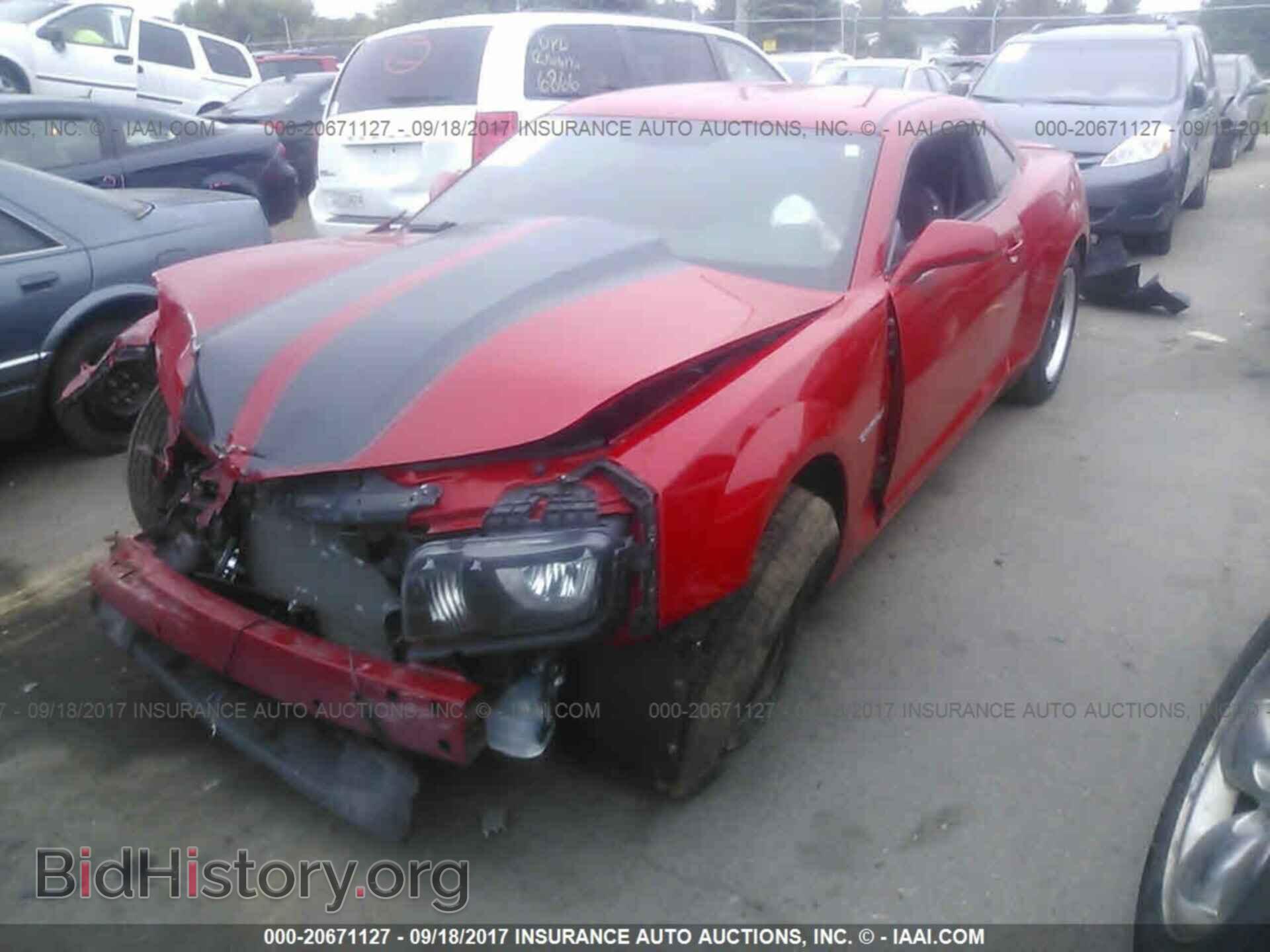 2011 Chevrolet Camaro - VIN: 2G1FA1ED5B9197368 - Фото 2