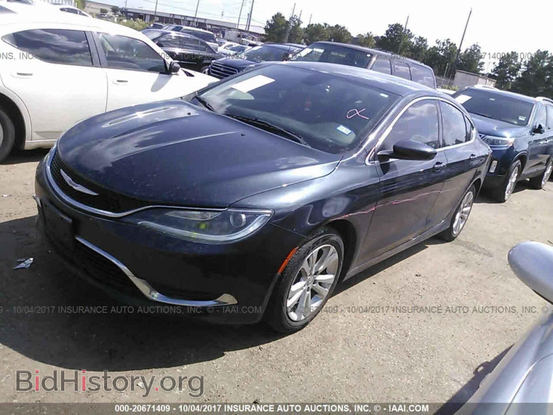 2016 Chrysler 200 - VIN: 1C3CCCAB2GN175986 - Фото 2