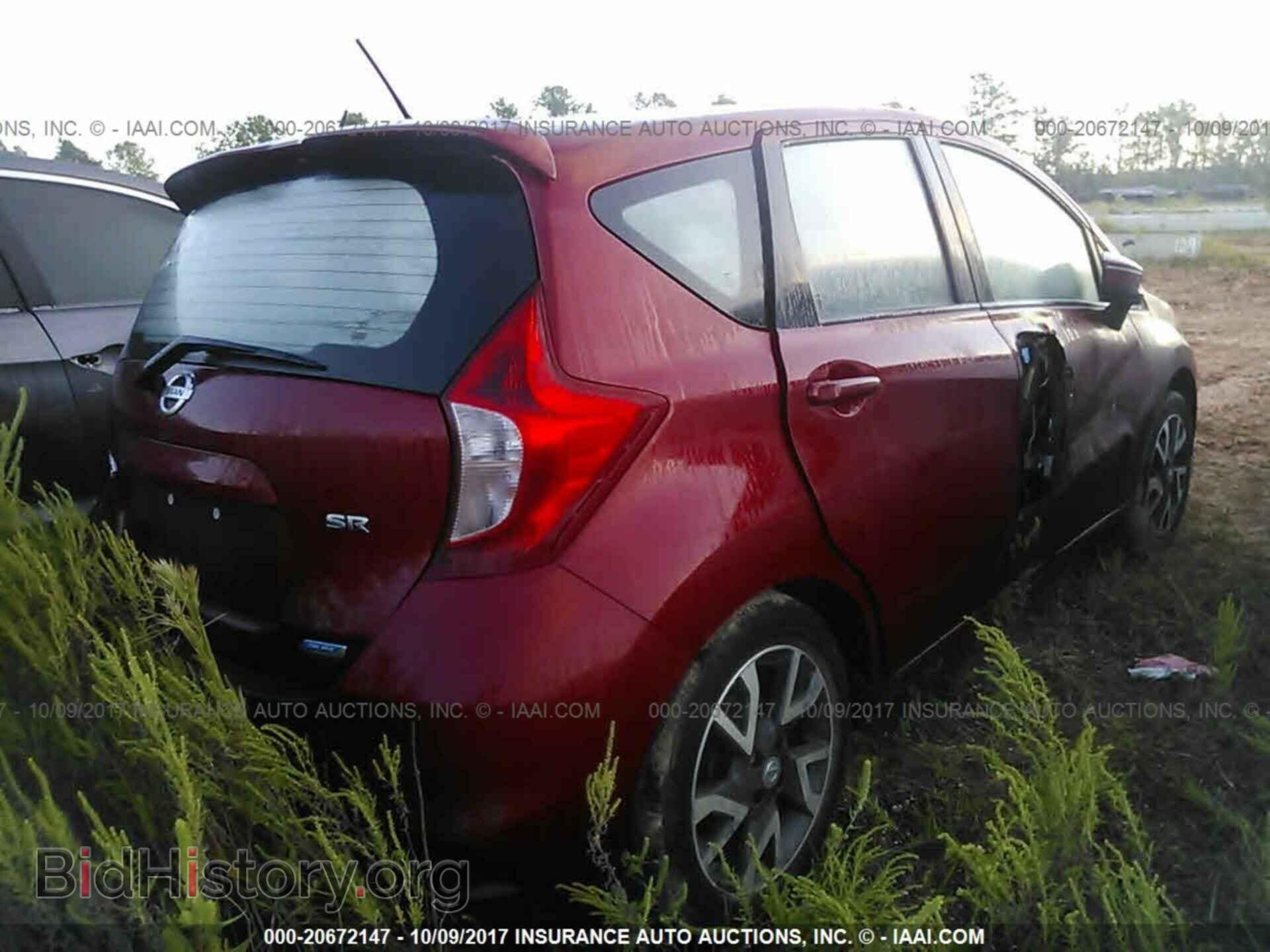 2015 Nissan Versa note - VIN: 3N1CE2CP5FL406888 - Фото 4