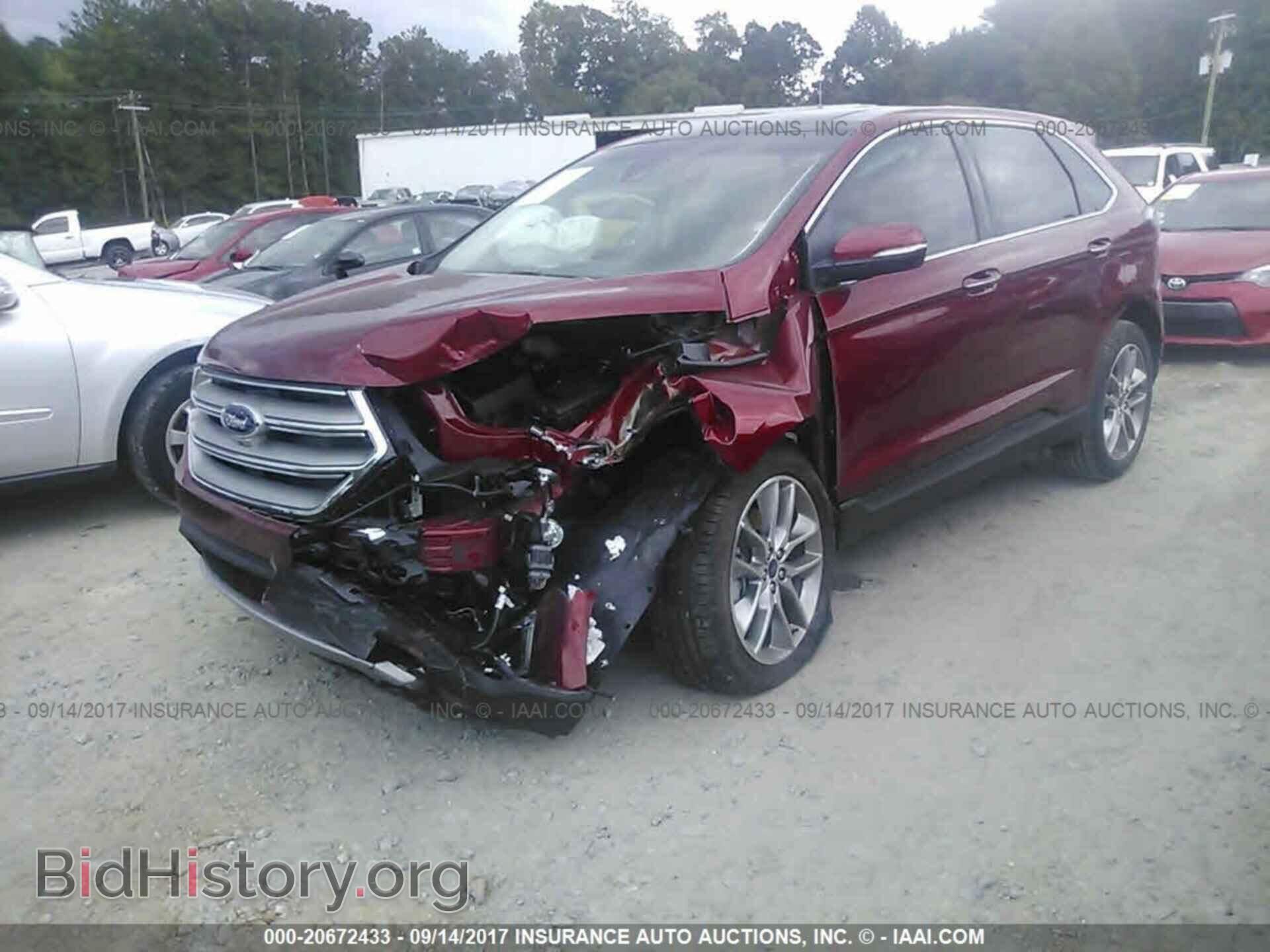 2017 Ford Edge - VIN: 2FMPK3K86HBB77638 - Photo 2