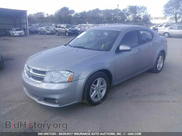 2013 Dodge Avenger - VIN: 1C3CDZCB3DN626058 - Фото 2