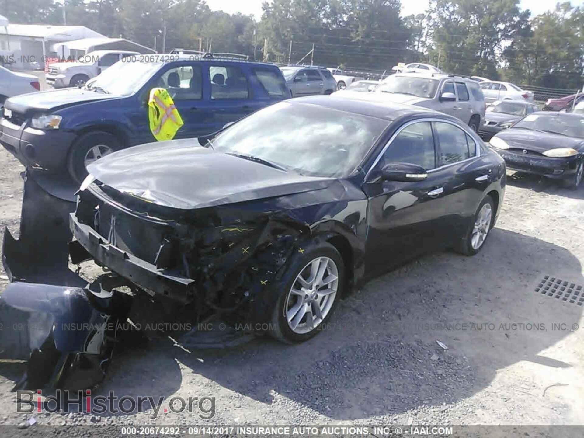 2011 Nissan Maxima - VIN: 1N4AA5AP6BC854914 - Фото 2