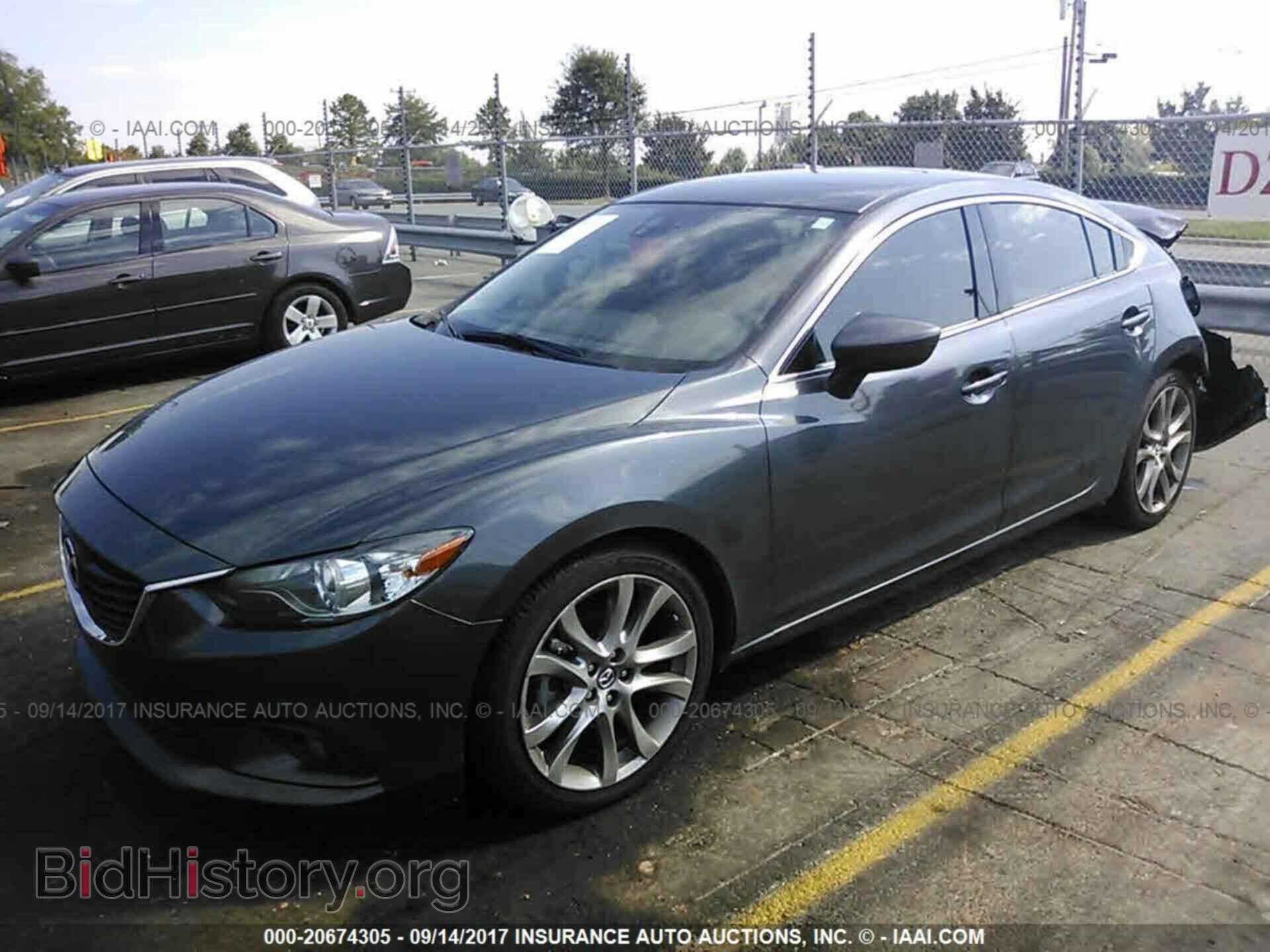 2015 Mazda 6 - VIN: JM1GJ1W56F1219665 - Фото 2