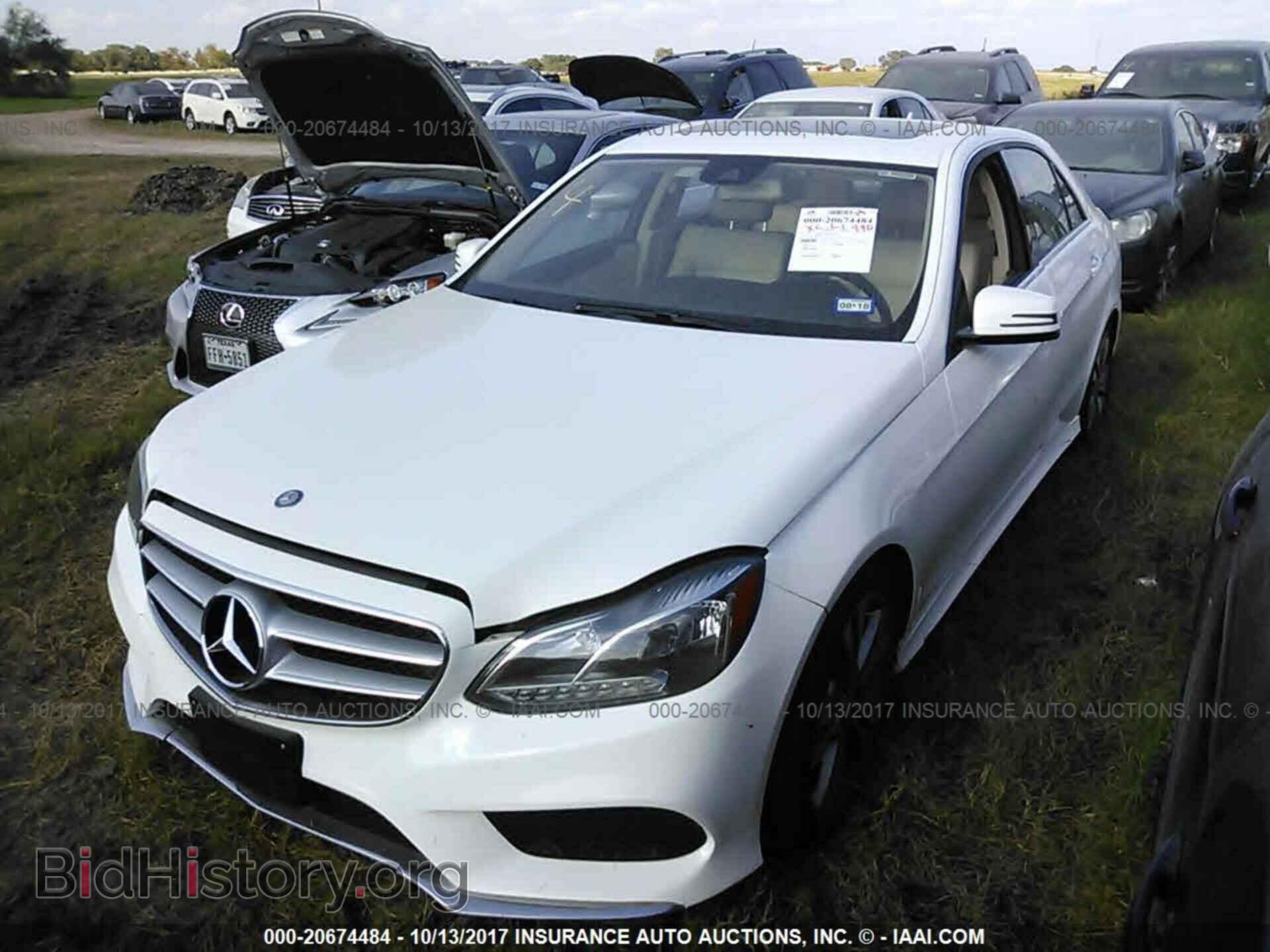 2014 Mercedes-benz E - VIN: WDDHF5KB8EB016803 - Photo 2