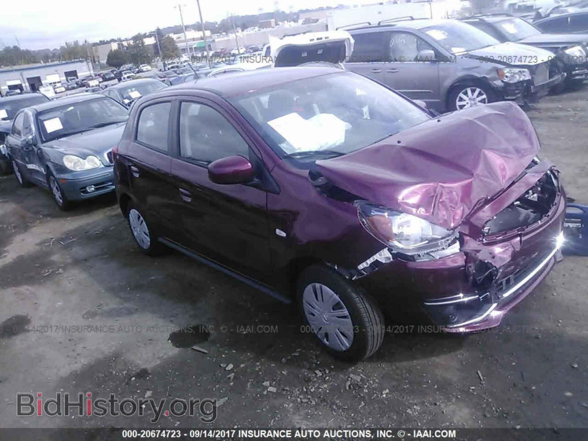 Photo ML32A3HJ8HH018976 - Mitsubishi Mirage 2017