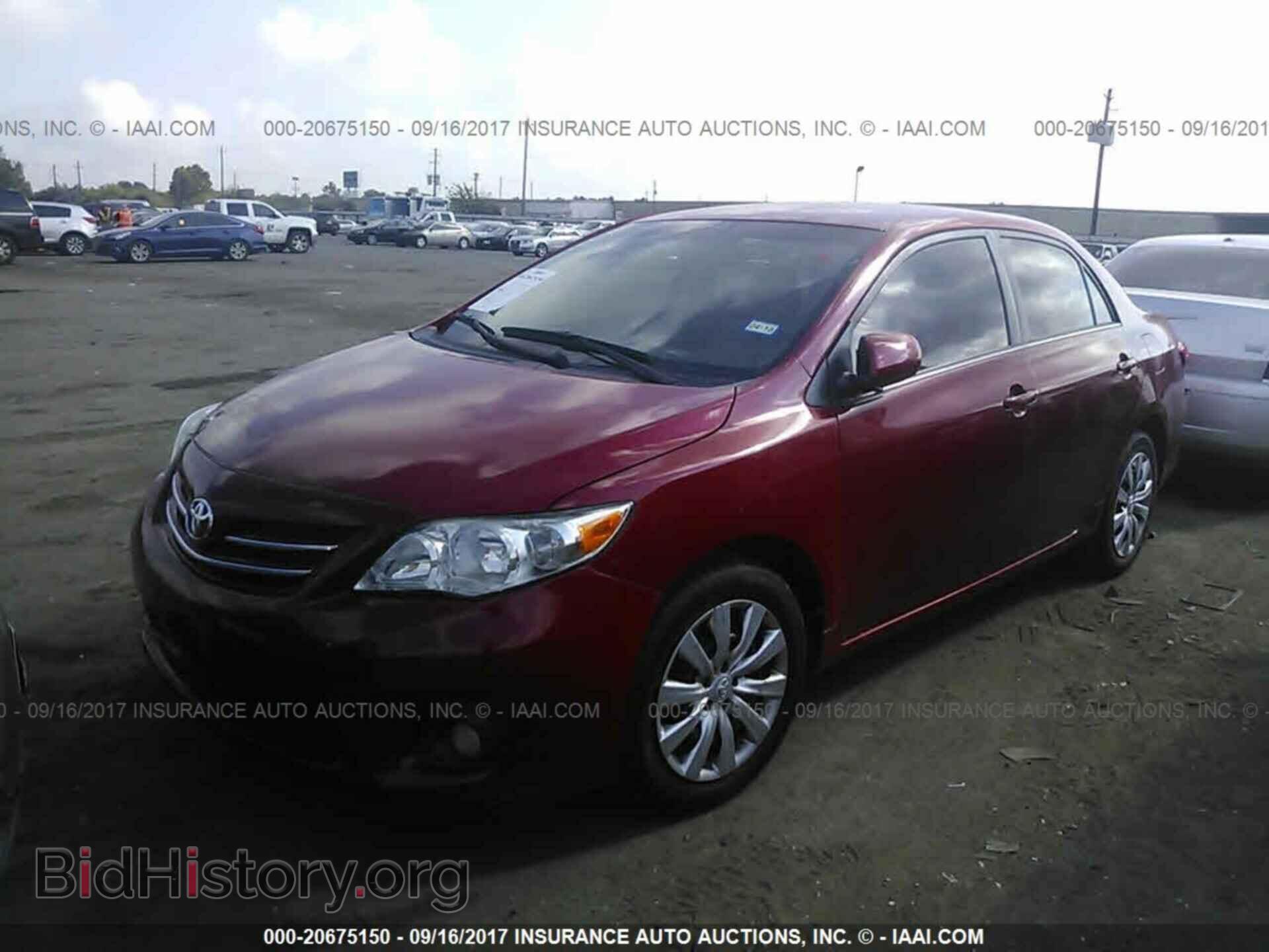 2013 Toyota Corolla - VIN: 5YFBU4EEXDP206768 - Фото 2