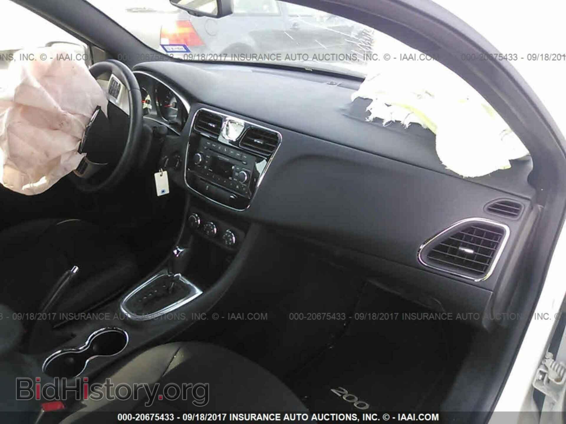 2013 Chrysler 200 - VIN: 1C3CCBBB9DN525103 - Фото 5