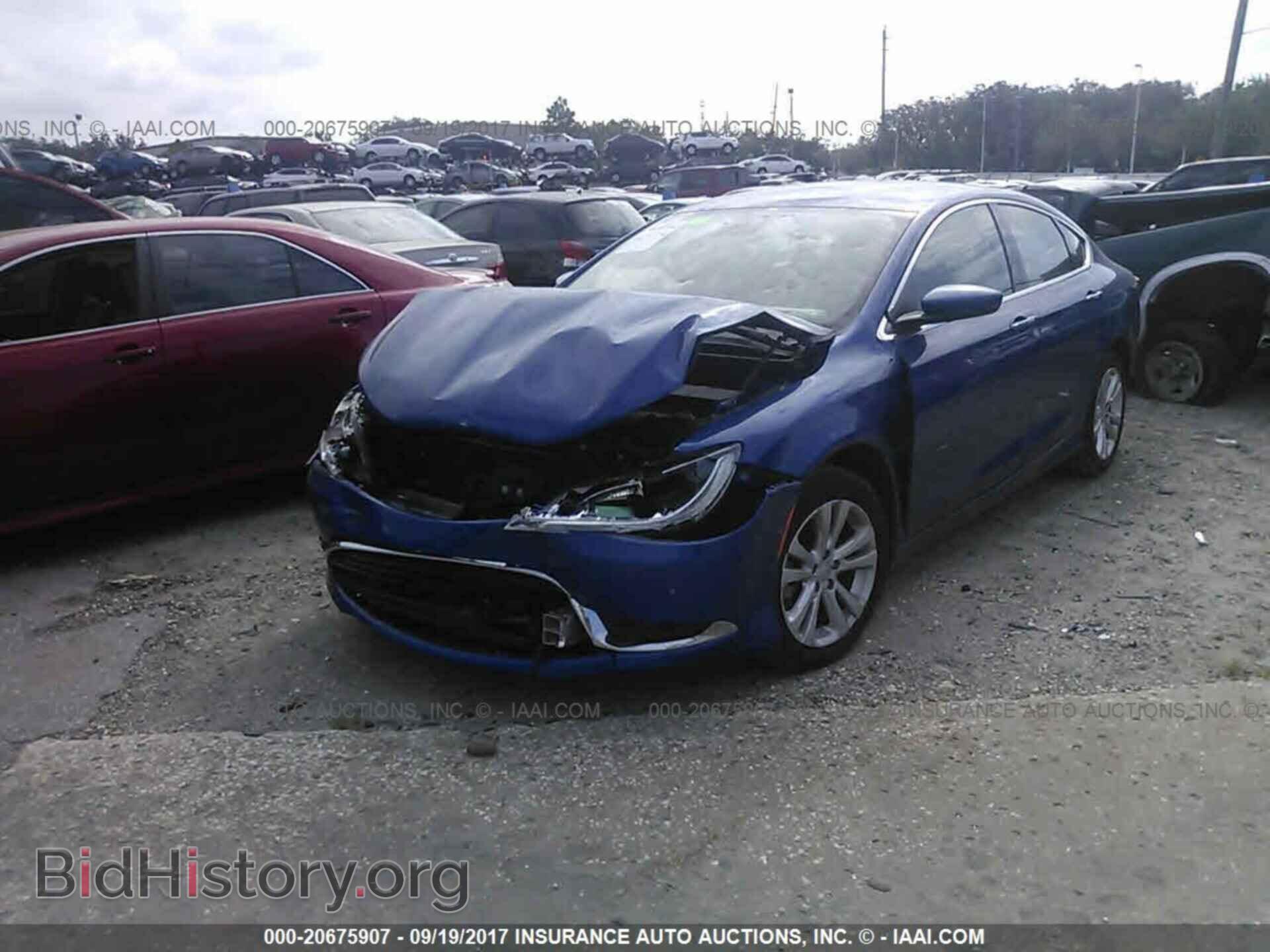 2015 Chrysler 200 - VIN: 1C3CCCAB5FN710355 - Фото 2