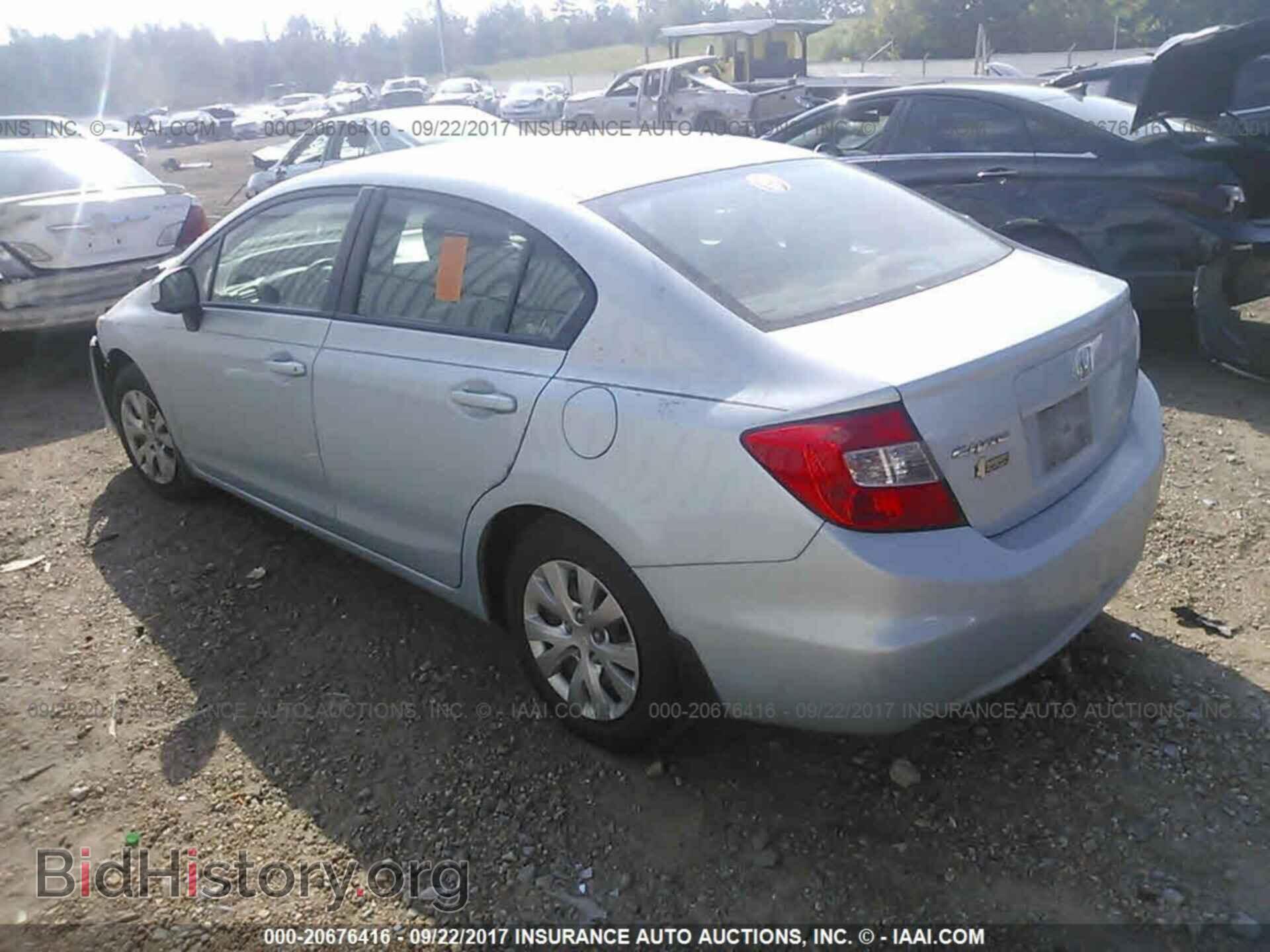 2012 Honda Civic - VIN: 19XFB2E51CE042516 - Фото 3