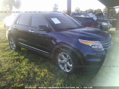 2011 Ford EXPLORER, blue — VIN 1FMHK7F84BGA01757, IAAI