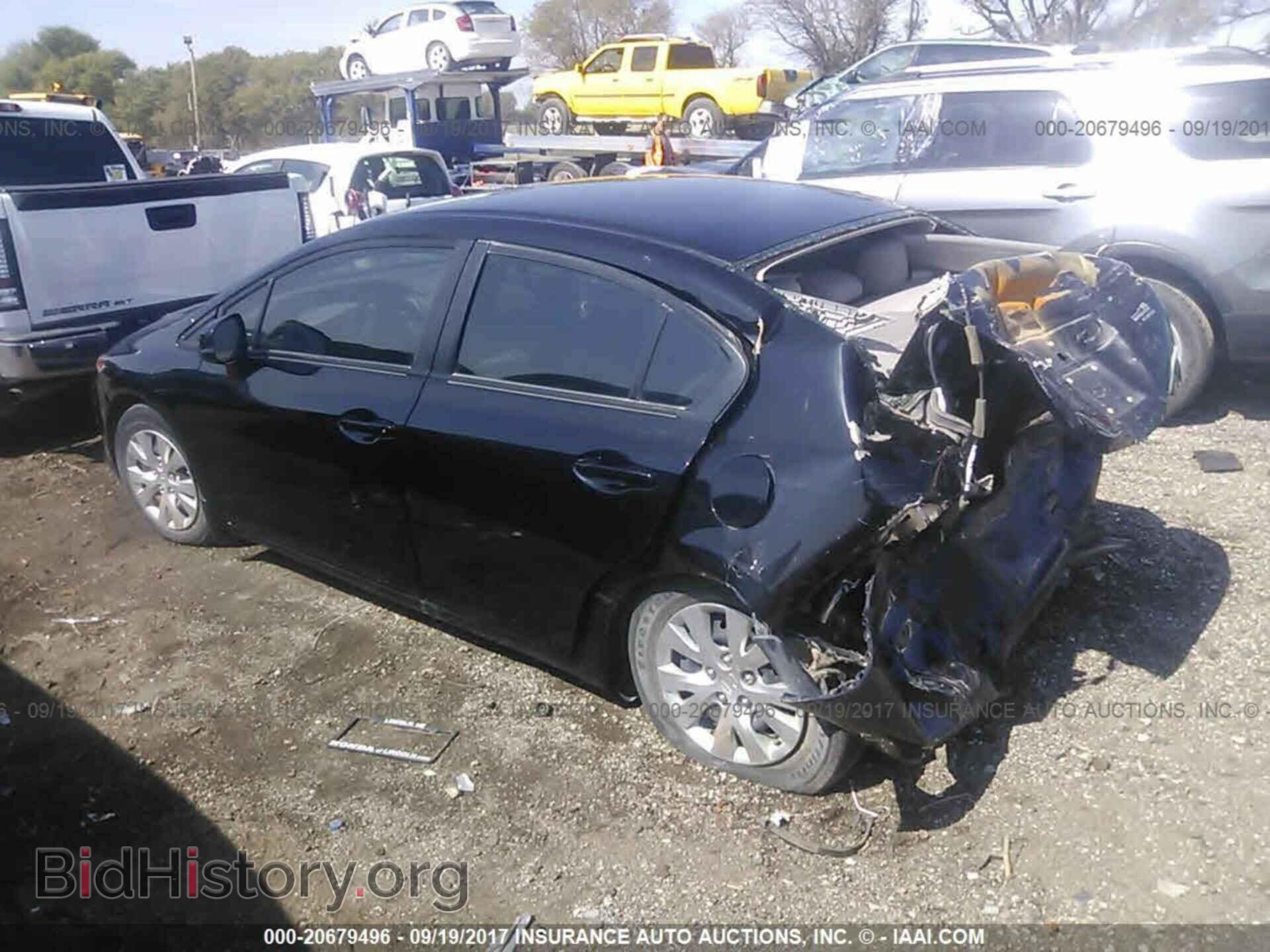 2012 Honda Civic - VIN: 2HGFB2F56CH566359 - Фото 3