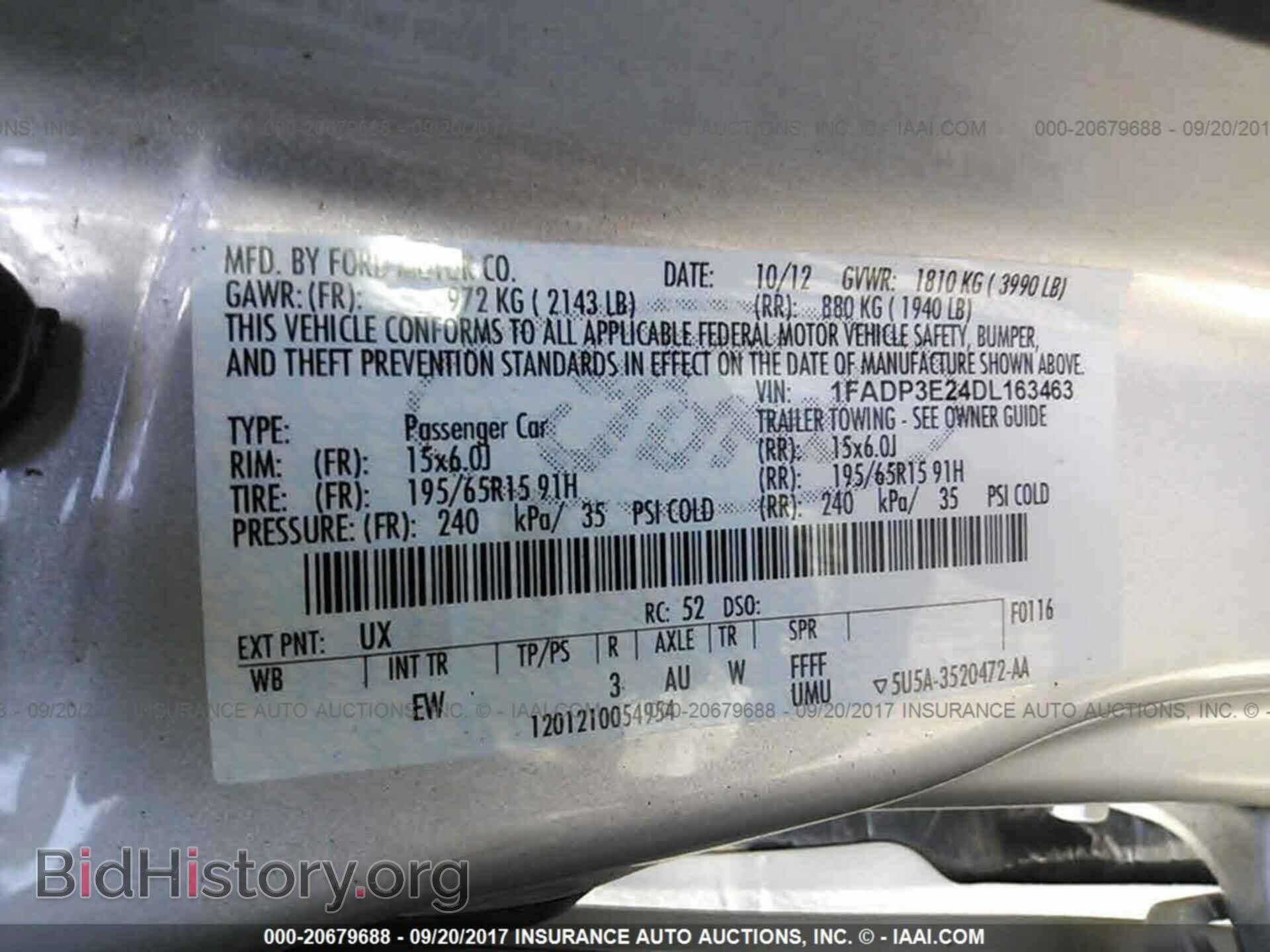 2013 Ford Focus - VIN: 1FADP3E24DL163463 - Фото 9