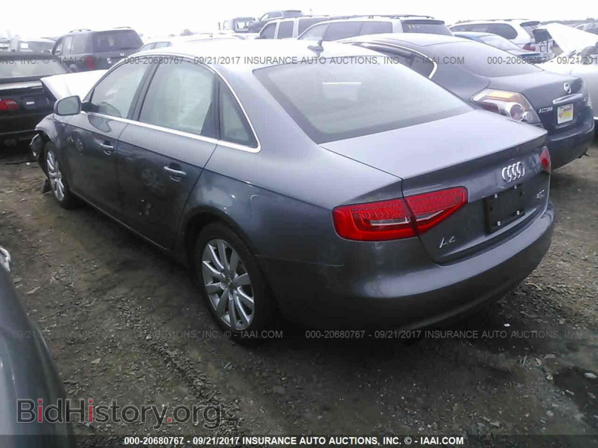 2013 Audi A4 - VIN: WAUBFAFL3DN016584 - Photo 3