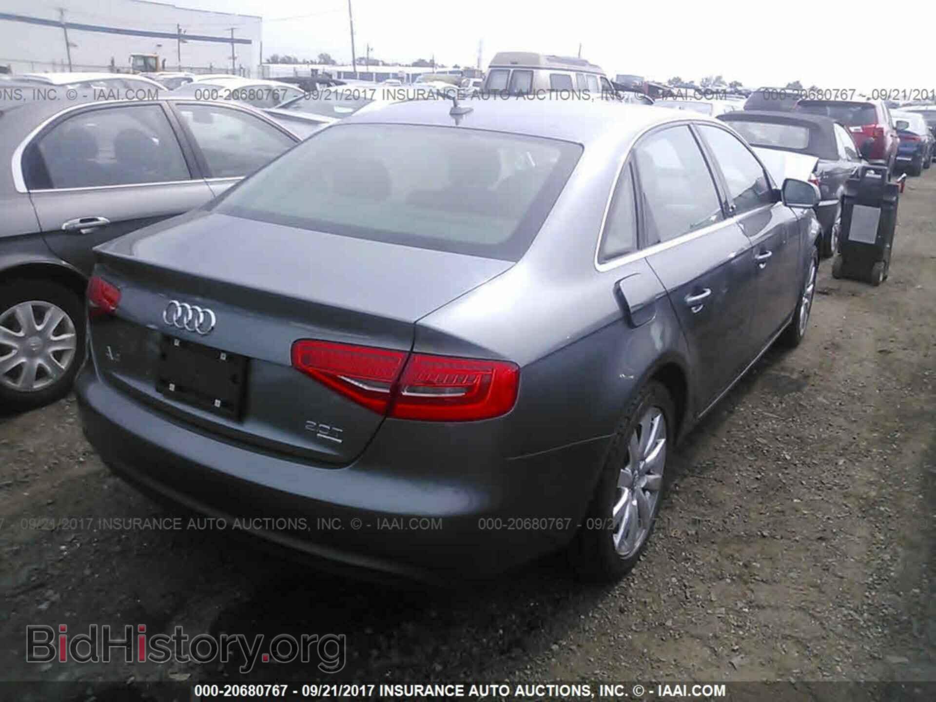 2013 Audi A4 - VIN: WAUBFAFL3DN016584 - Photo 4