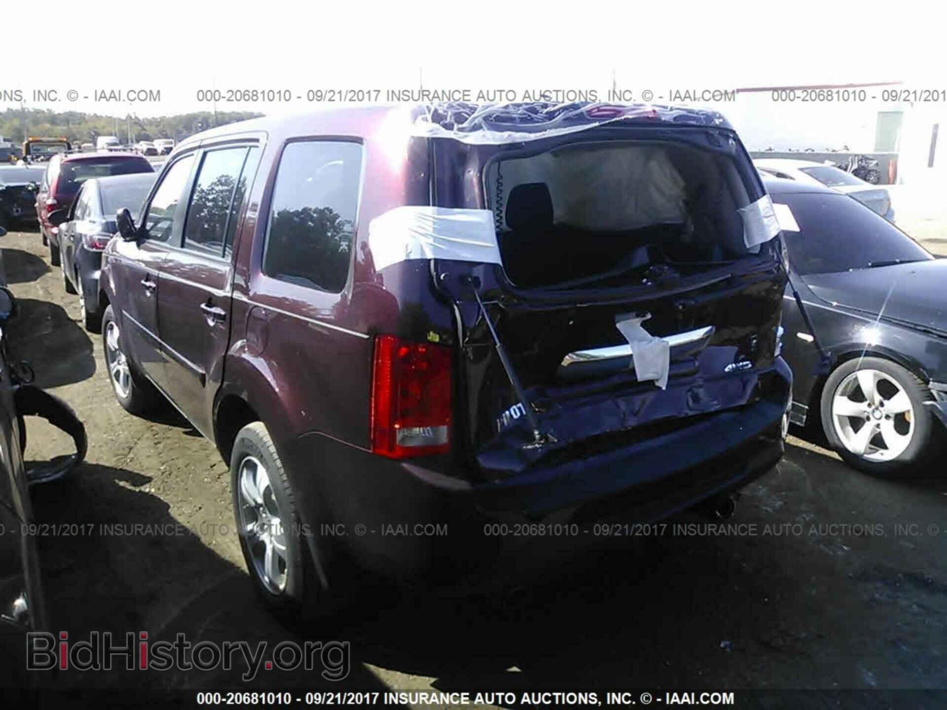 2014 Honda Pilot - VIN: 5FNYF4H58EB035340 - Фото 3