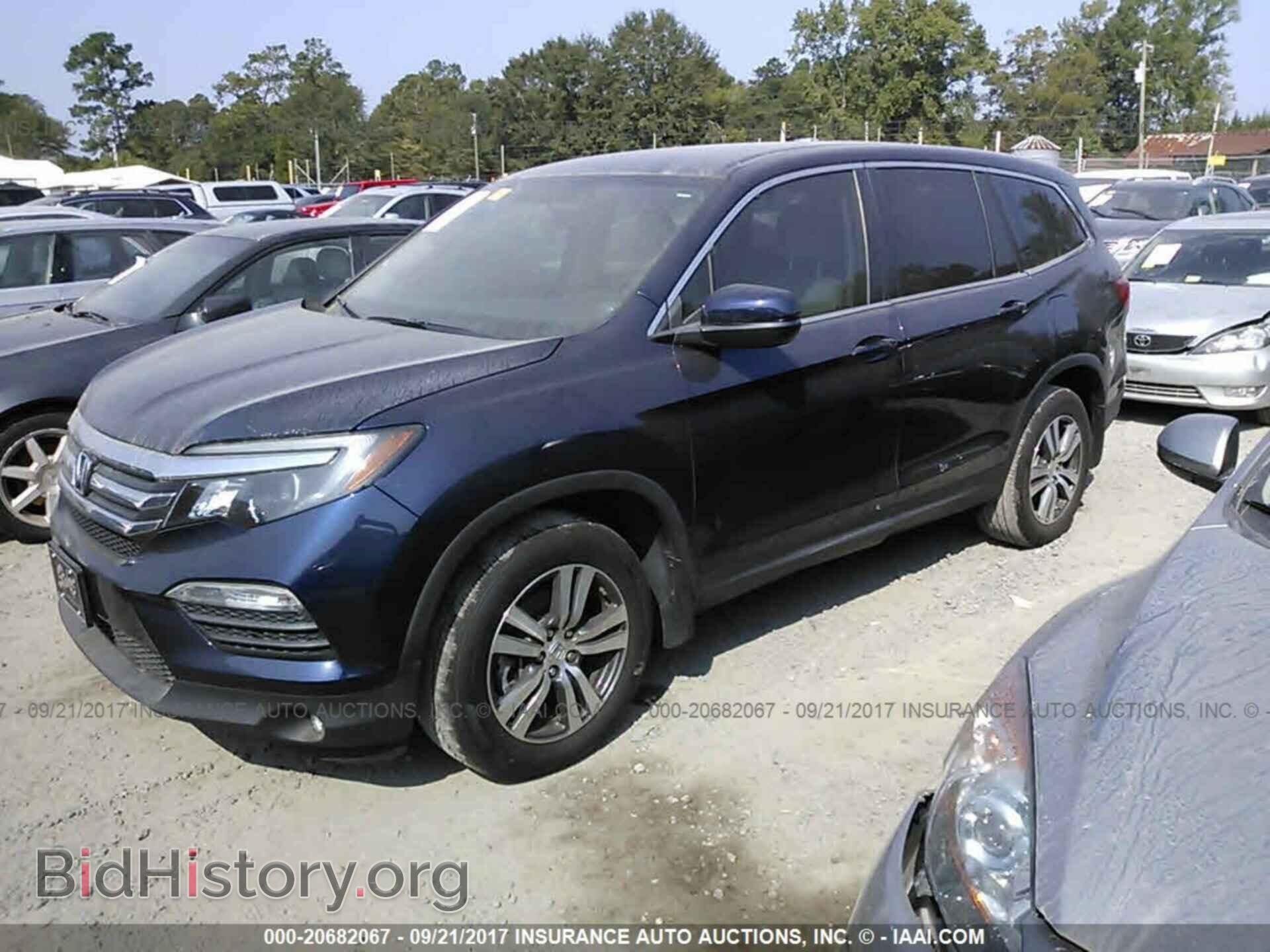 2016 Honda Pilot - VIN: 5FNYF5H34GB014119 - Фото 2