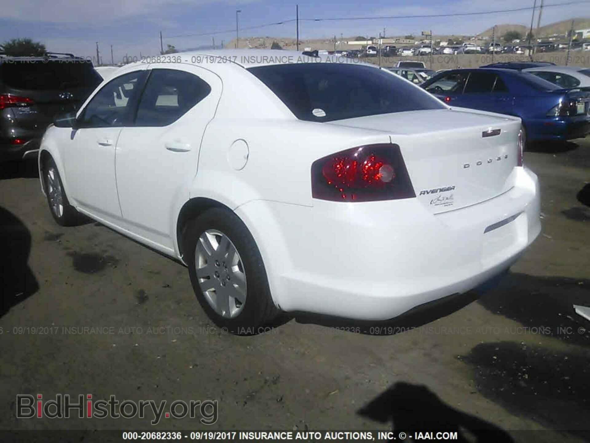 2013 Dodge Avenger - VIN: 1C3CDZAB4DN725099 - Фото 3