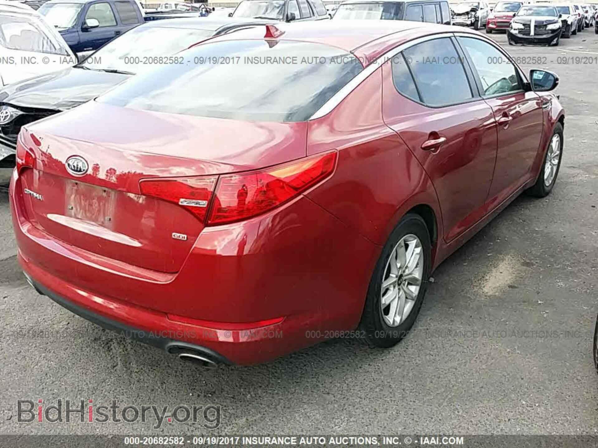 2011 Kia Optima - VIN: KNAGM4A76B5117462 - Фото 4