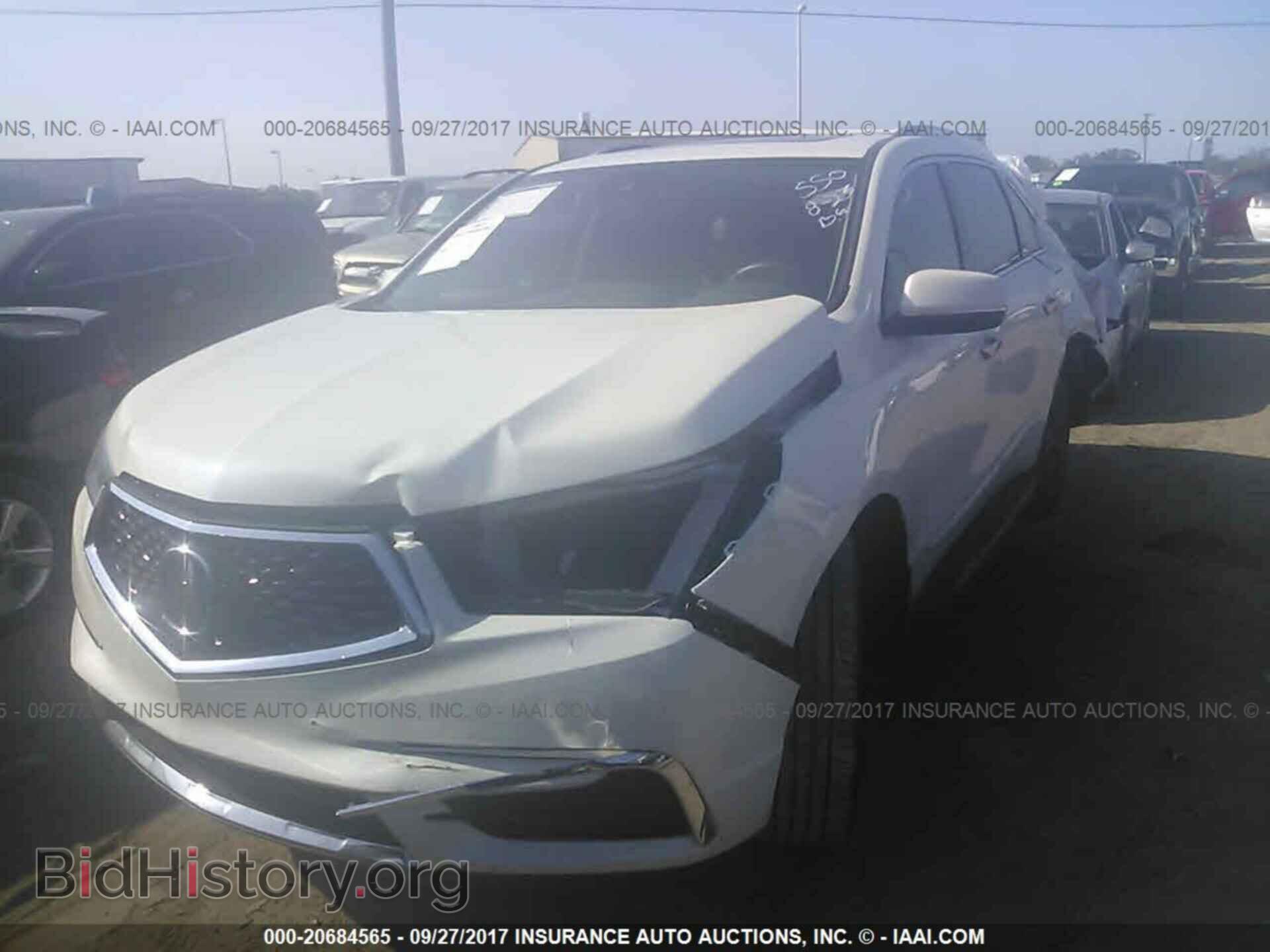2017 Acura Mdx - VIN: 5FRYD3H54HB010311 - Фото 2