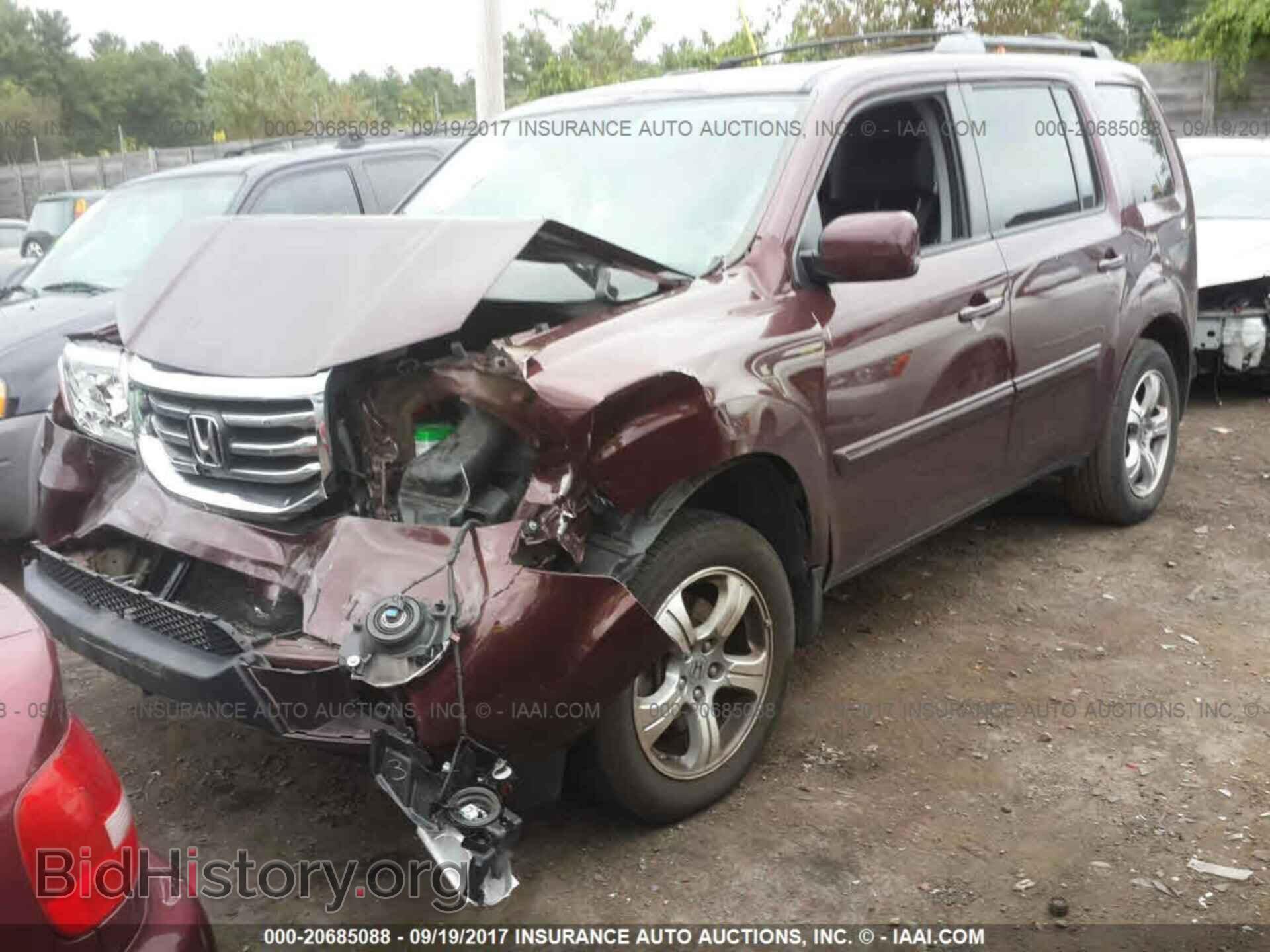 2014 Honda Pilot - VIN: 5FNYF4H56EB014874 - Фото 2