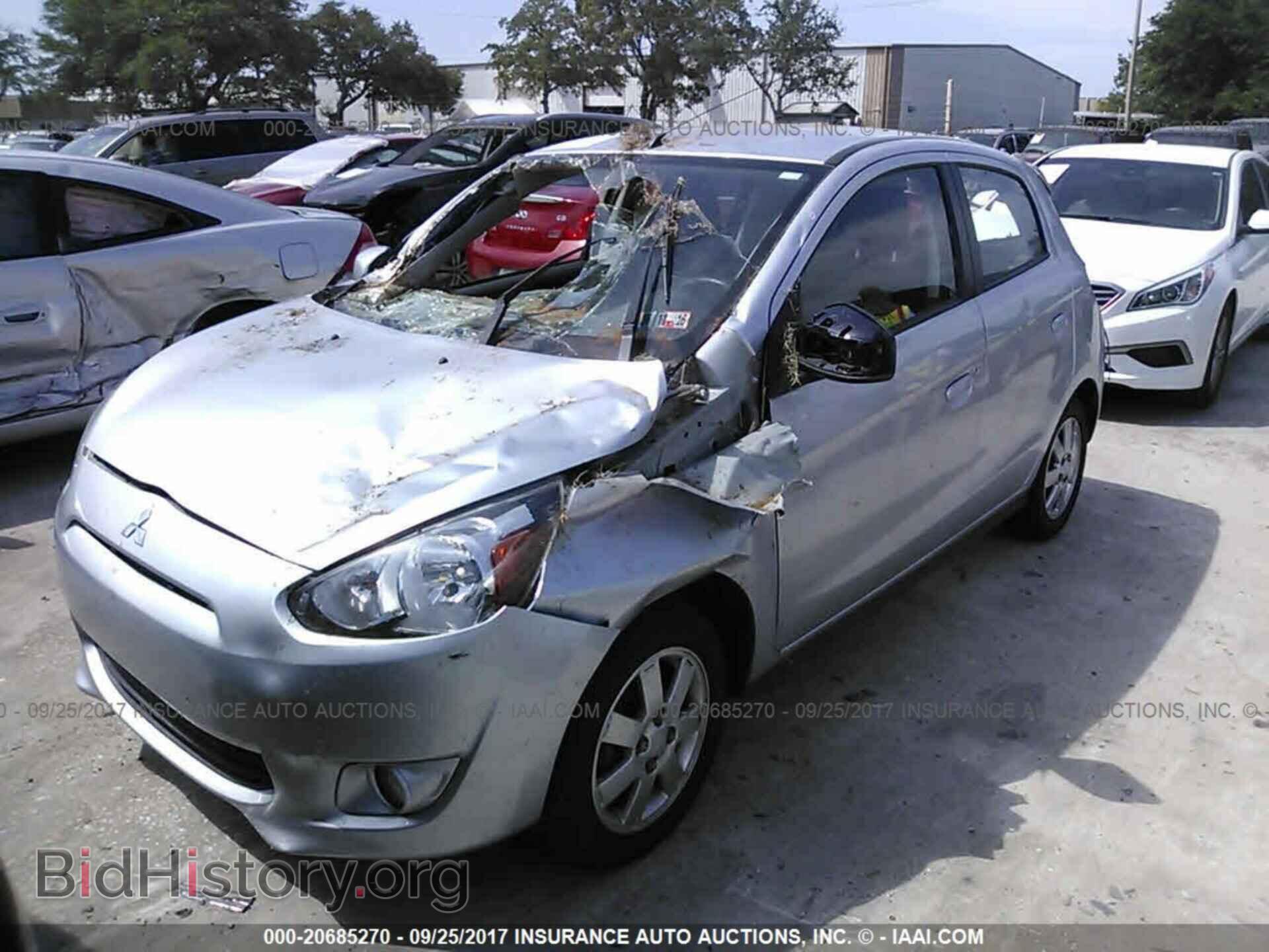 2014 Mitsubishi Mirage - VIN: ML32A4HJ9EH006546 - Фото 2